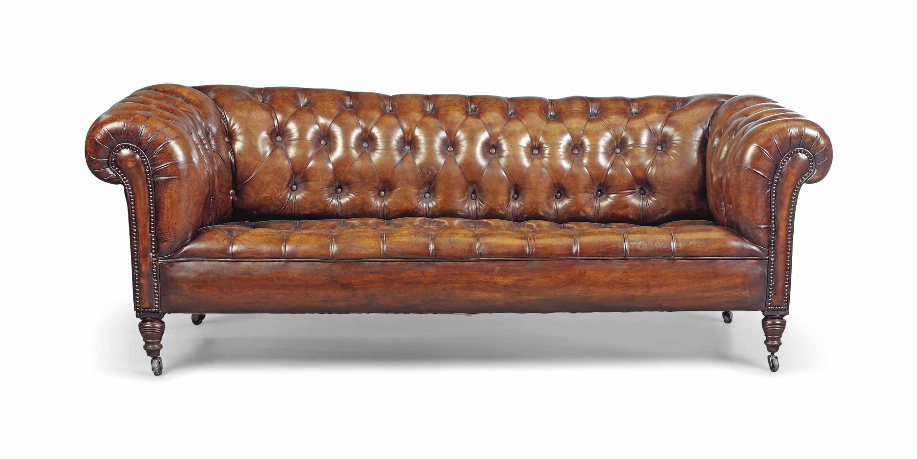 A VICTORIAN CHESTERFIELD SOFA , LATE 19TH CENTURY Christie's