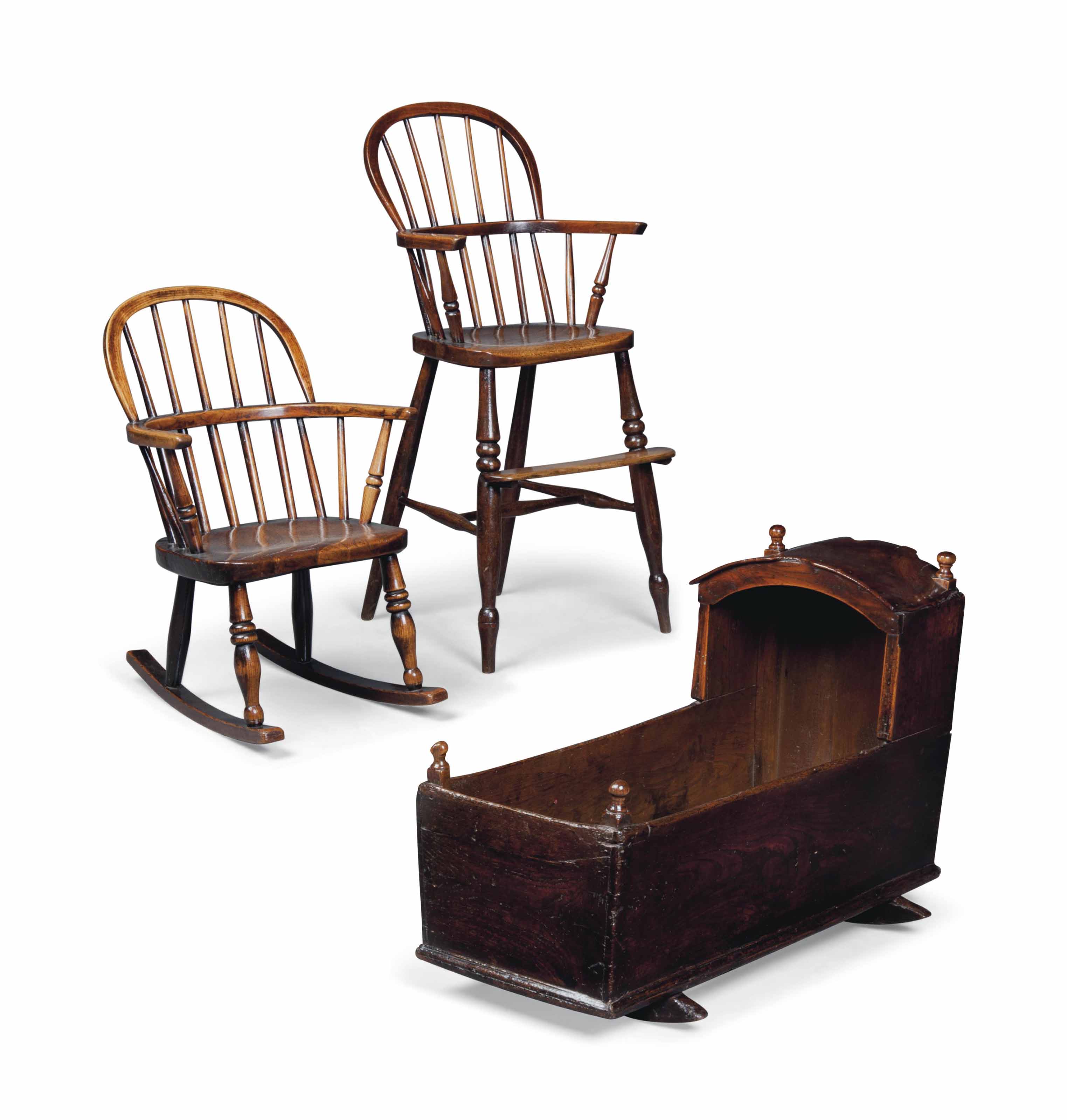 A GROUP OF CHILDREN'S FURNITURE