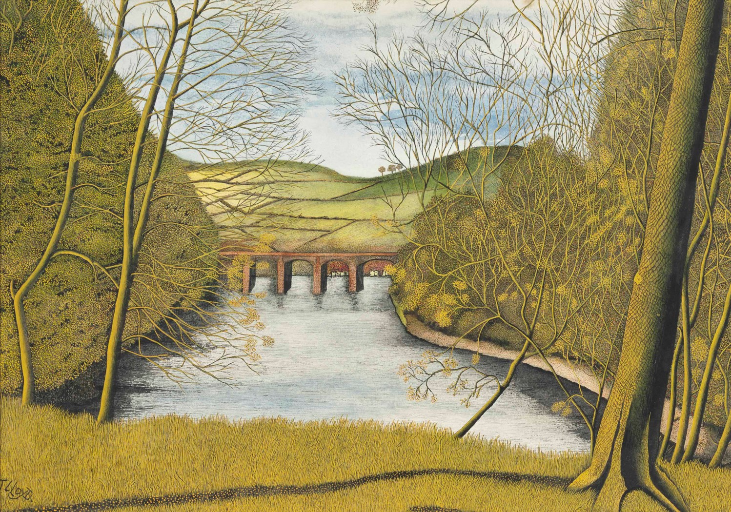 James Lloyd (19051974), River Lune, Lancaster Christie's