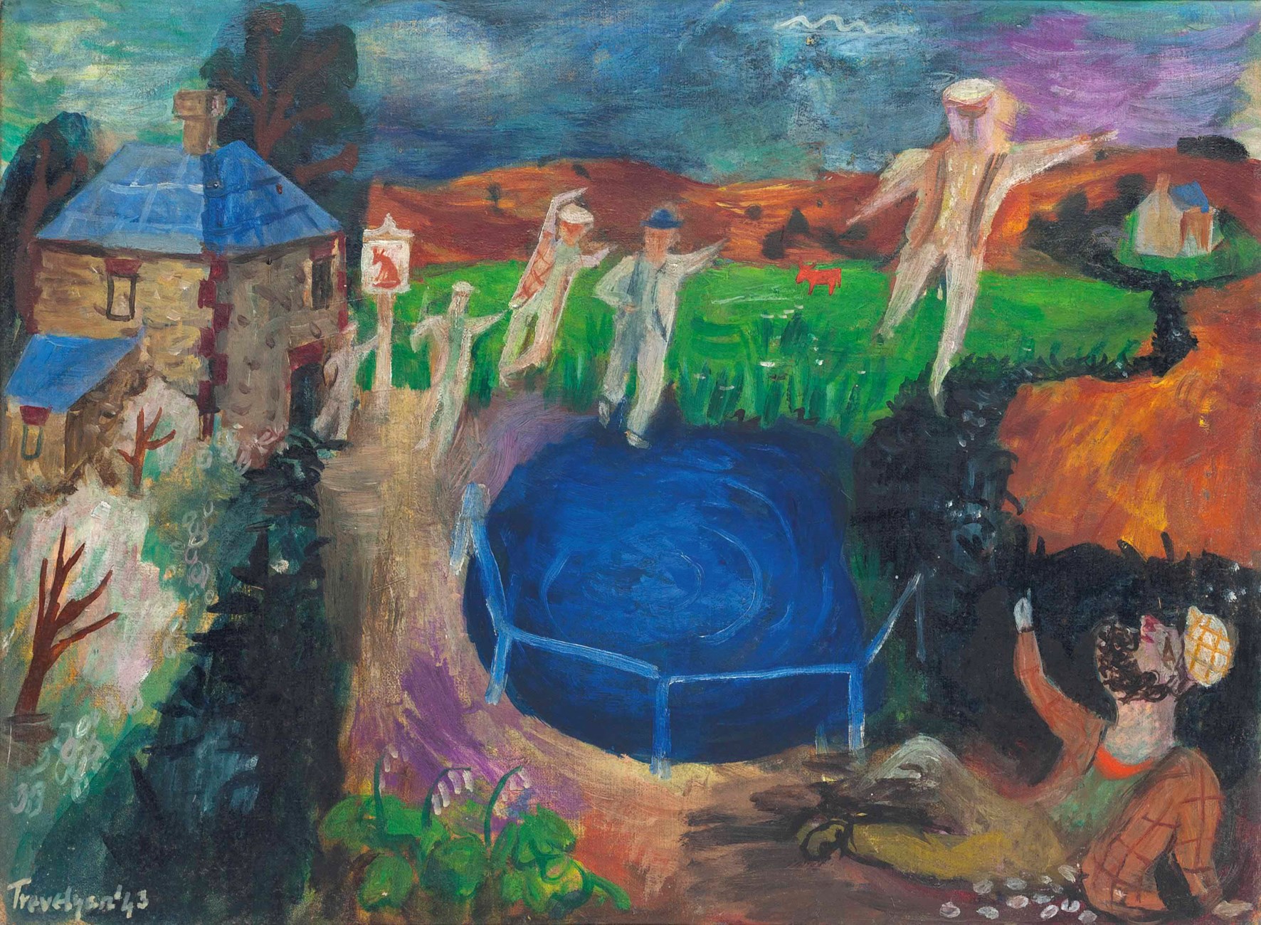 Julian Trevelyan, R.A. (19101988), Home from the Pub Christie's