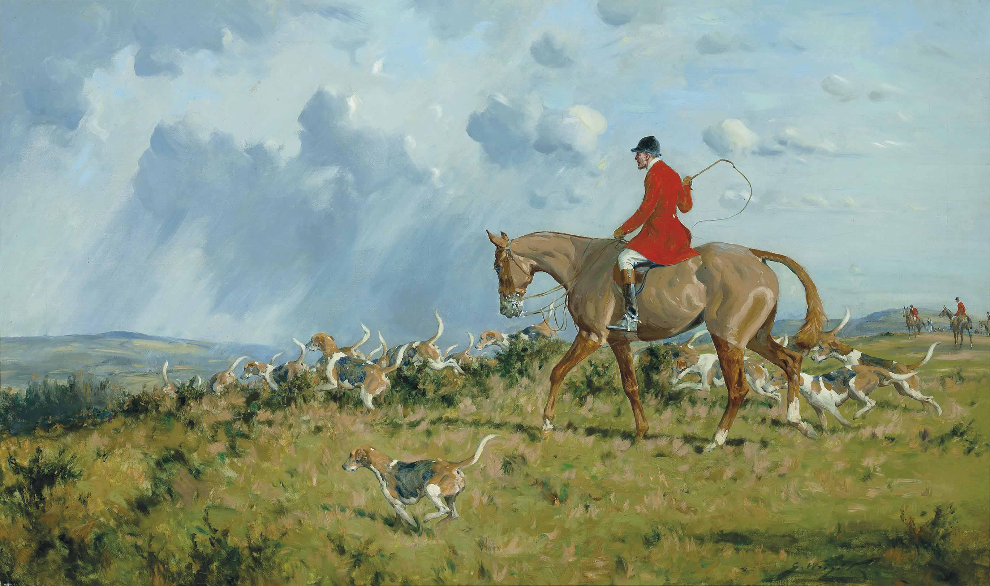 Wright (18601942) , On the scent Christie's