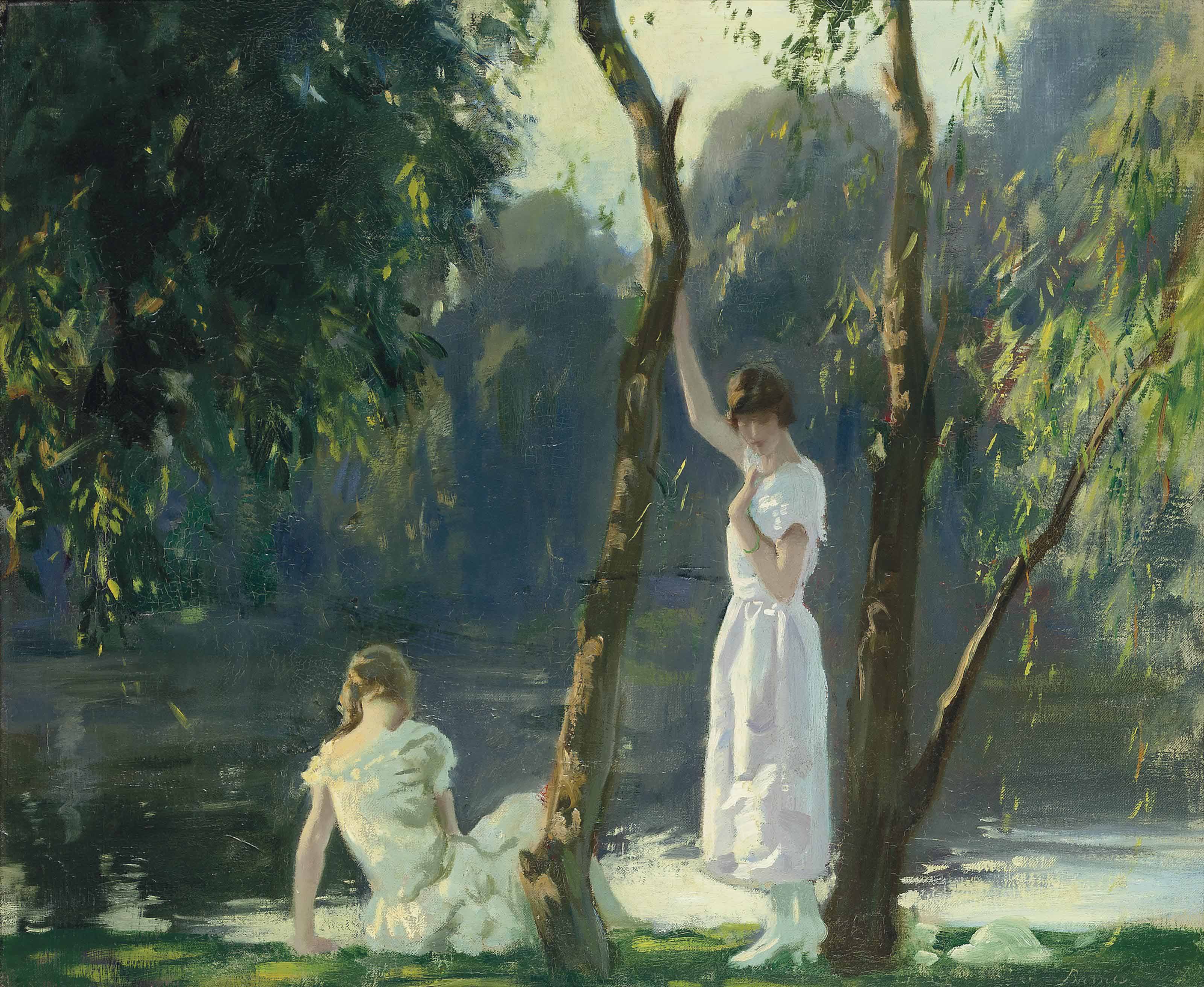 A backwater of the Thames