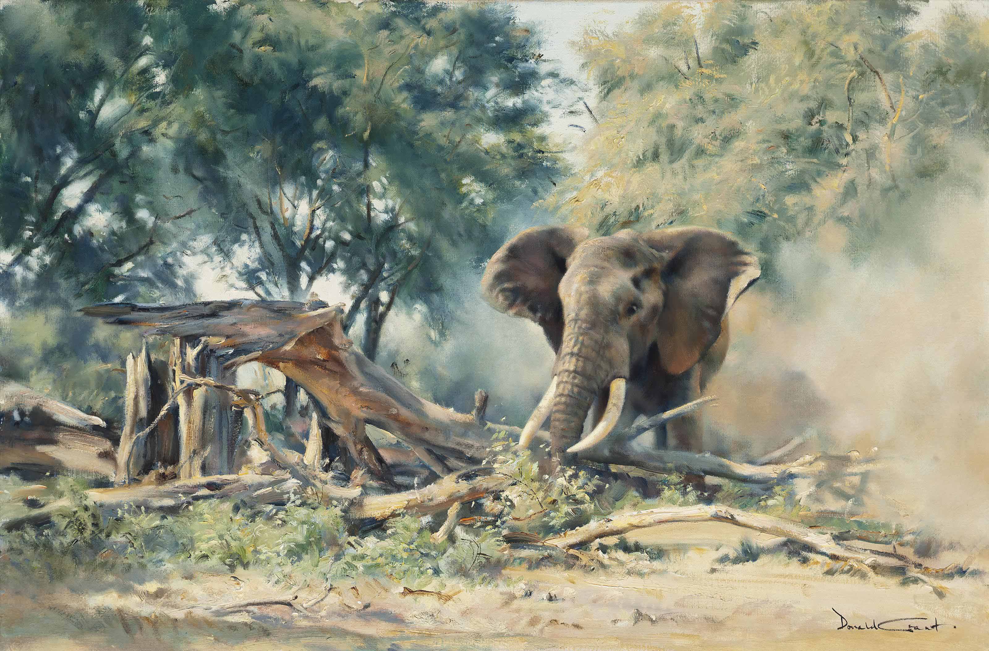 Donald Grant (19242001) , The lone bull Christie's