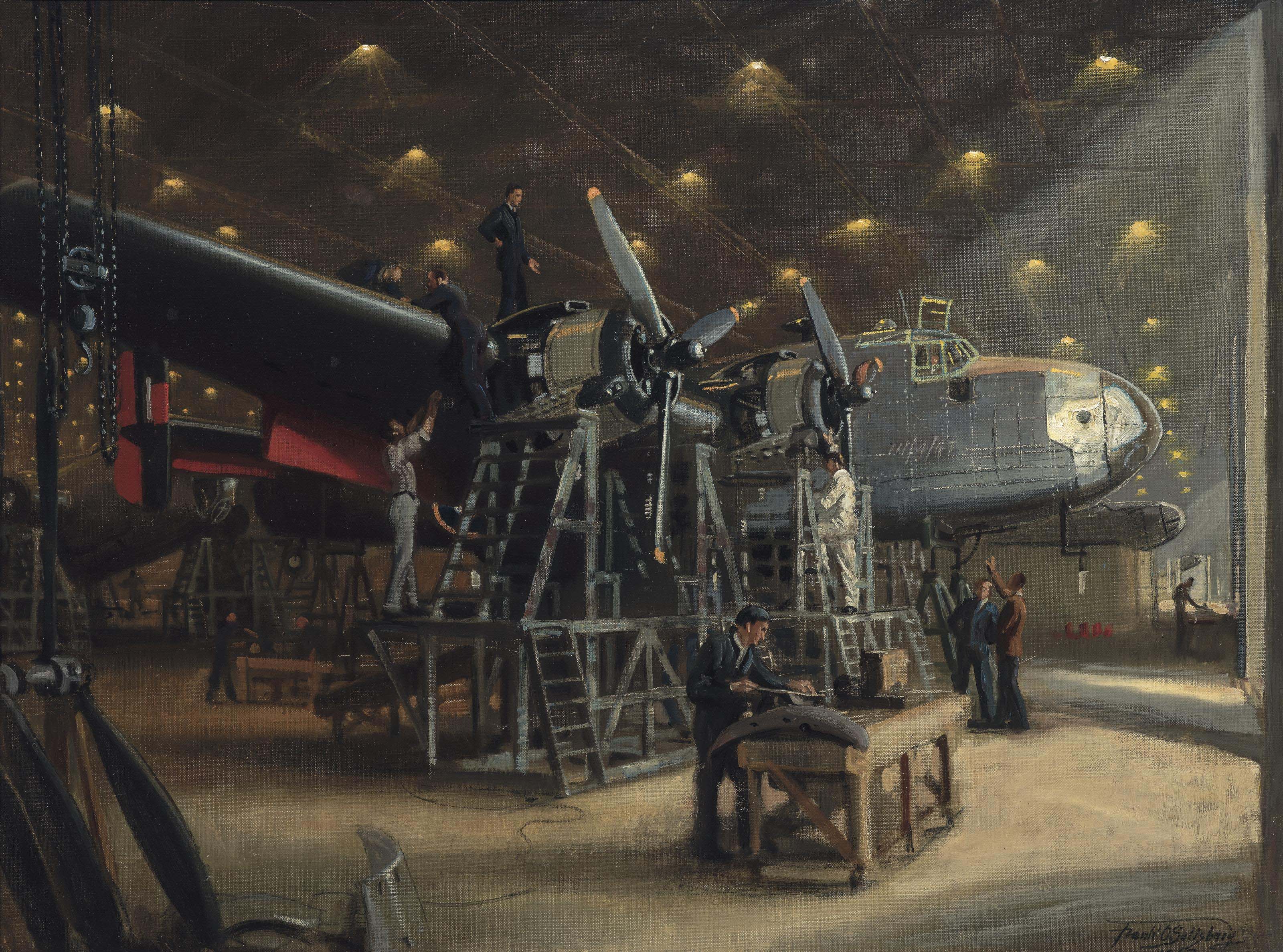 Building a Halifax Bomber