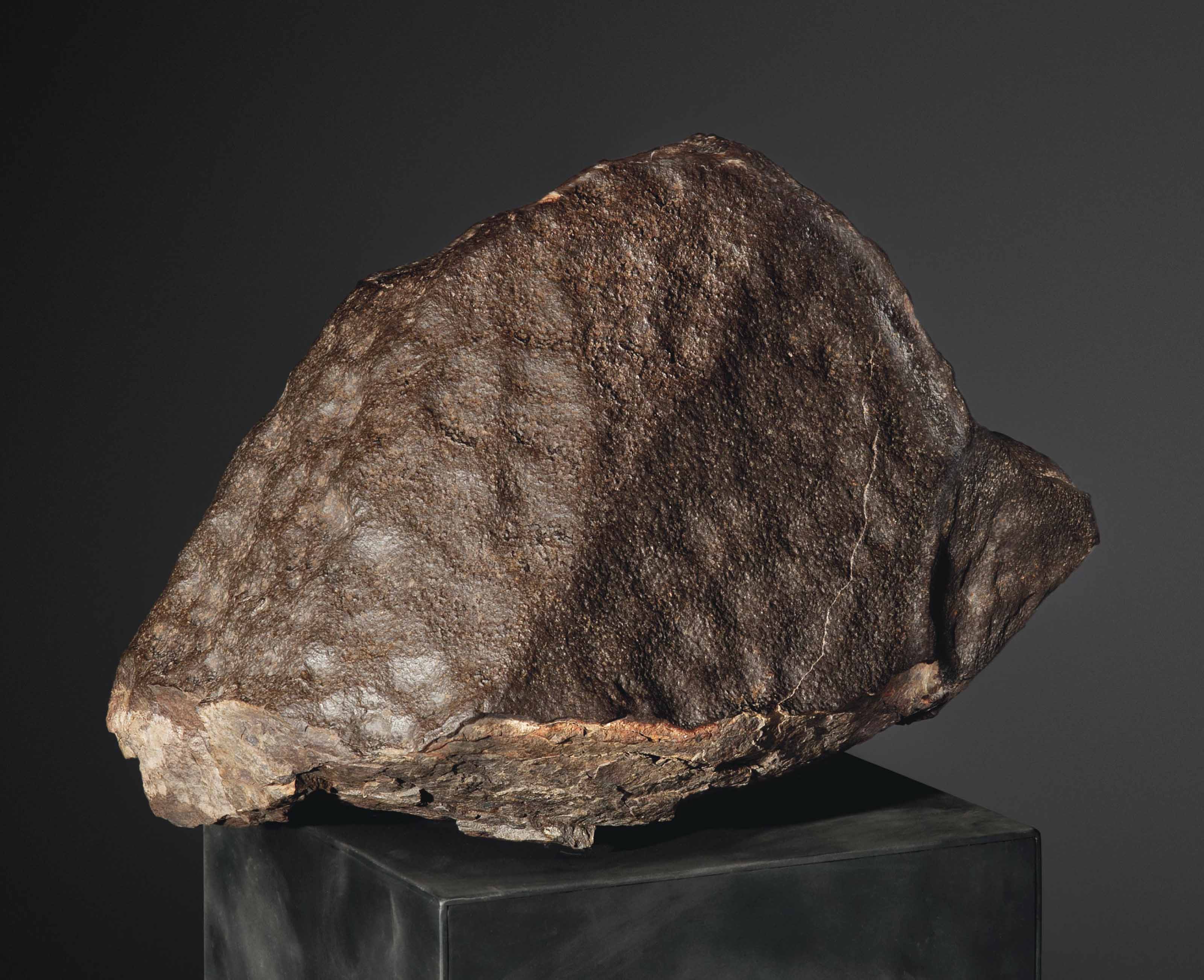 An enormous stone meteorite, NWA 8413, H6, Sahara Desert, sold for £74,500 on 20 April 2016 at Christie's in London