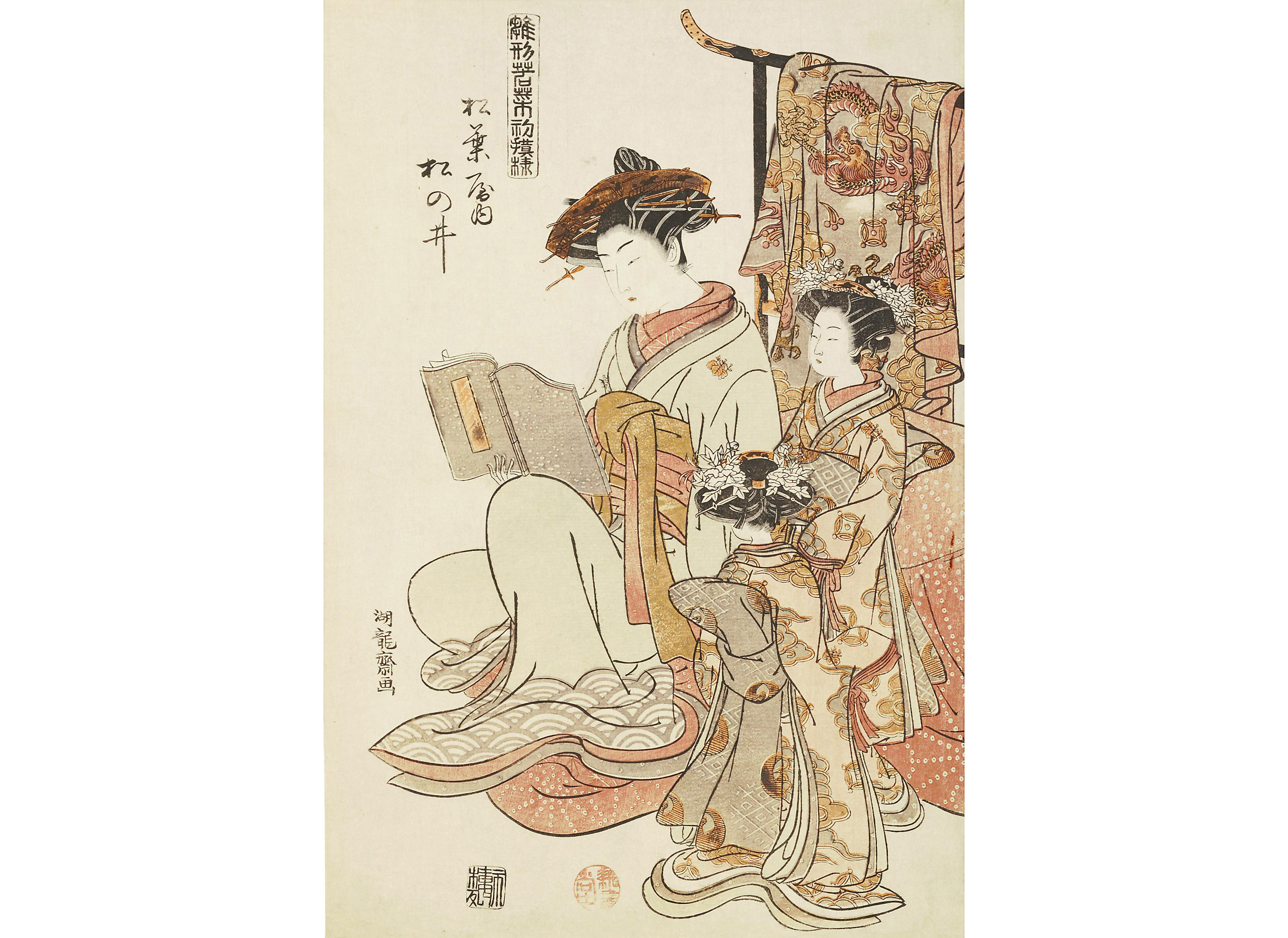ISODA KORYUSAI (1735-1790), The Courtesan Matsunoi | Christie’s