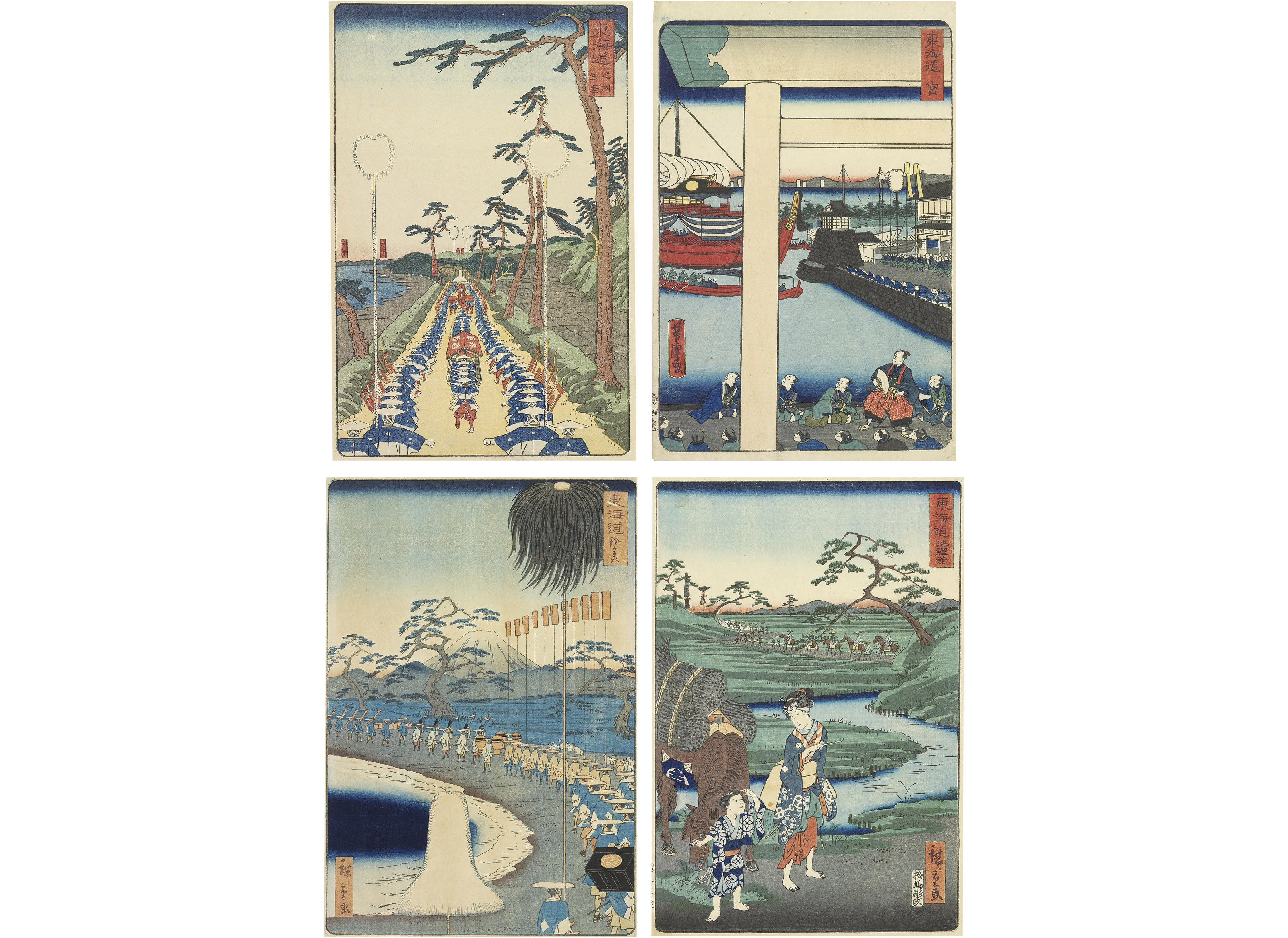 幸せなふたりに贈る結婚祝い YOSHITOSHI TSUKIOKA (1839-1892) (1826 II HIROSHIGE UTAGAWA 和書