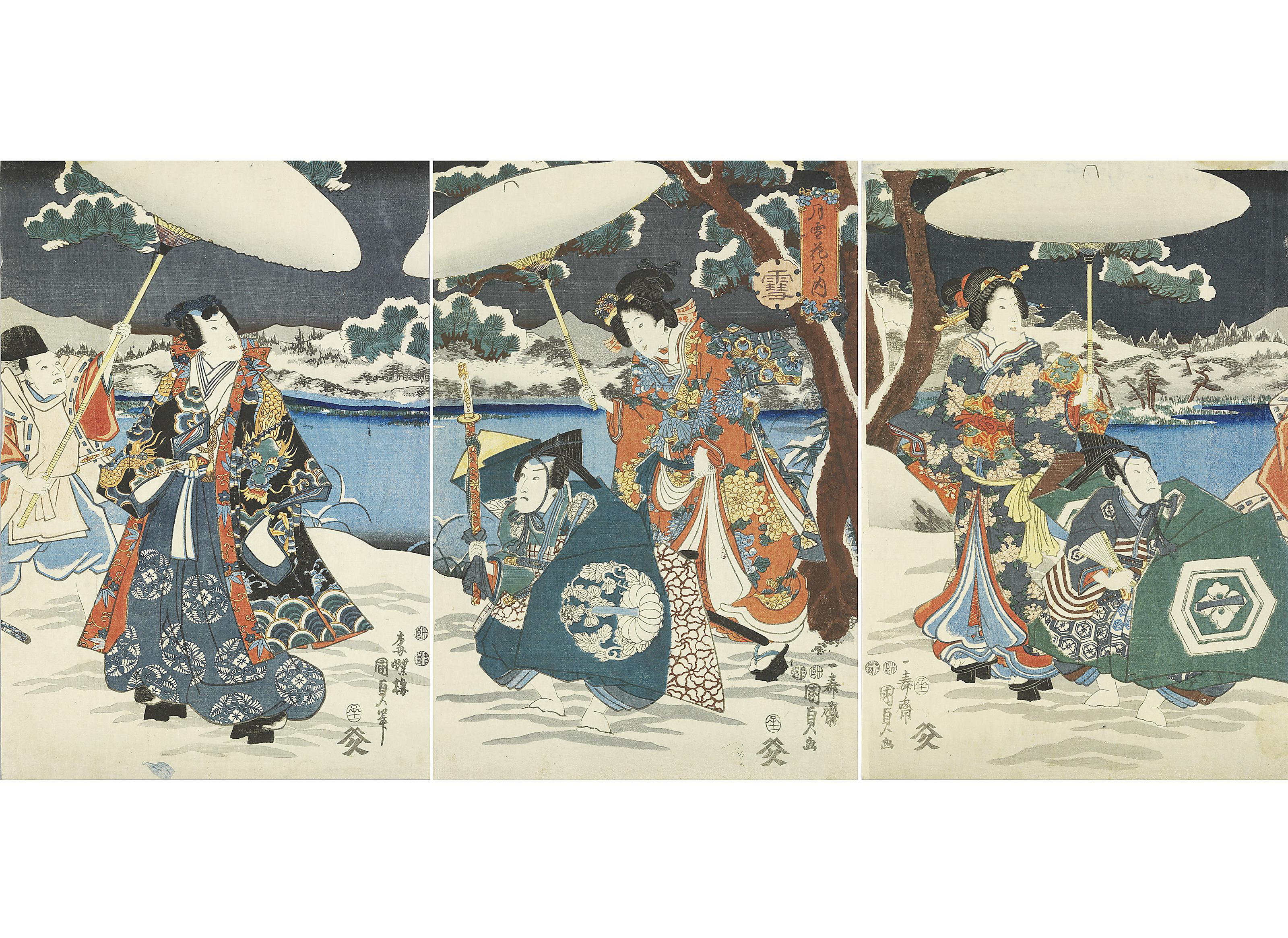UTAGAWA KUNIYOSHI (1797–1861) UTAGAWA KUNISADA (1786–1864) UTAGAWA