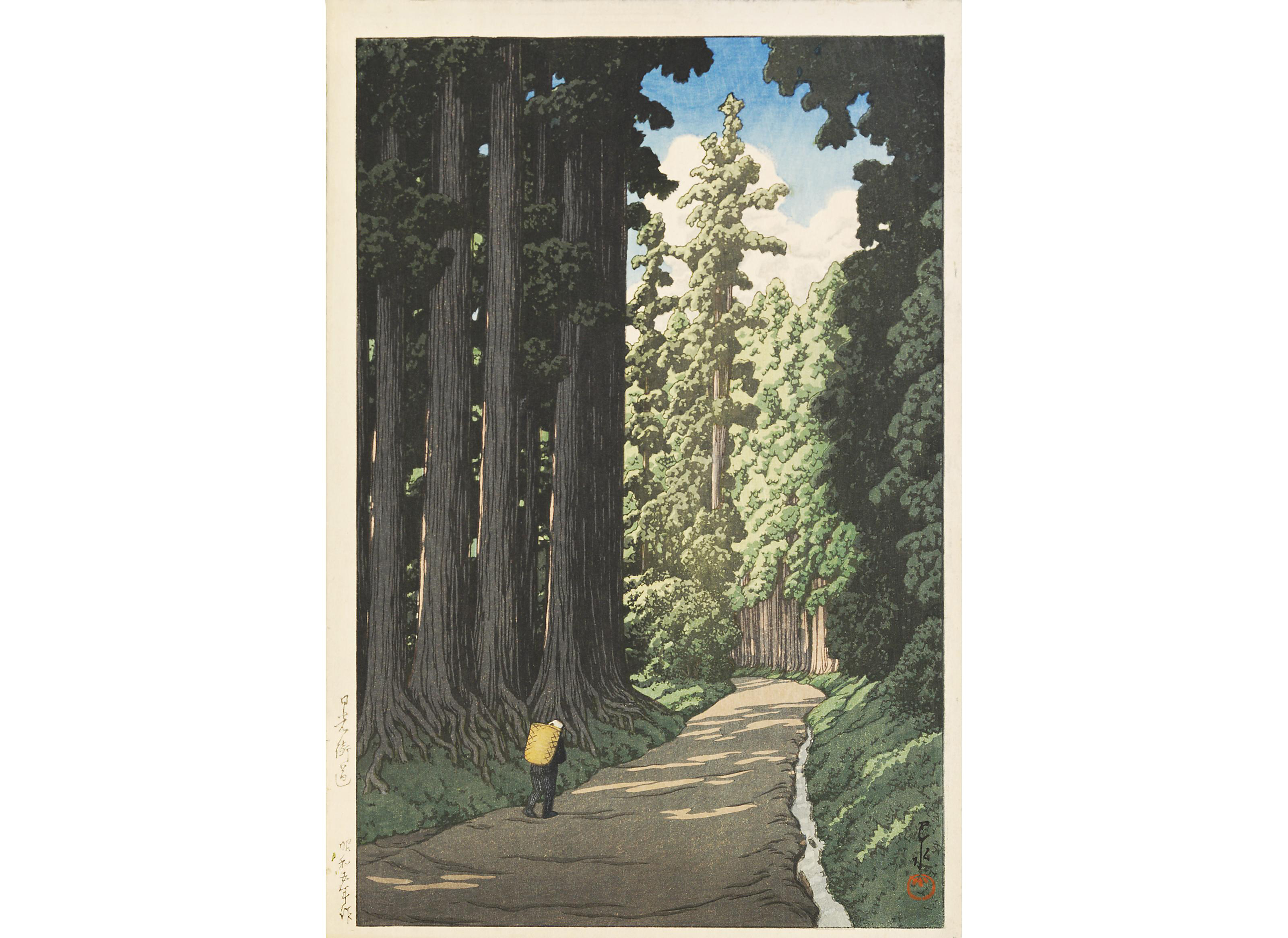 KAWASE HASUI (1883–1957), The Road to Nikko | Christie's
