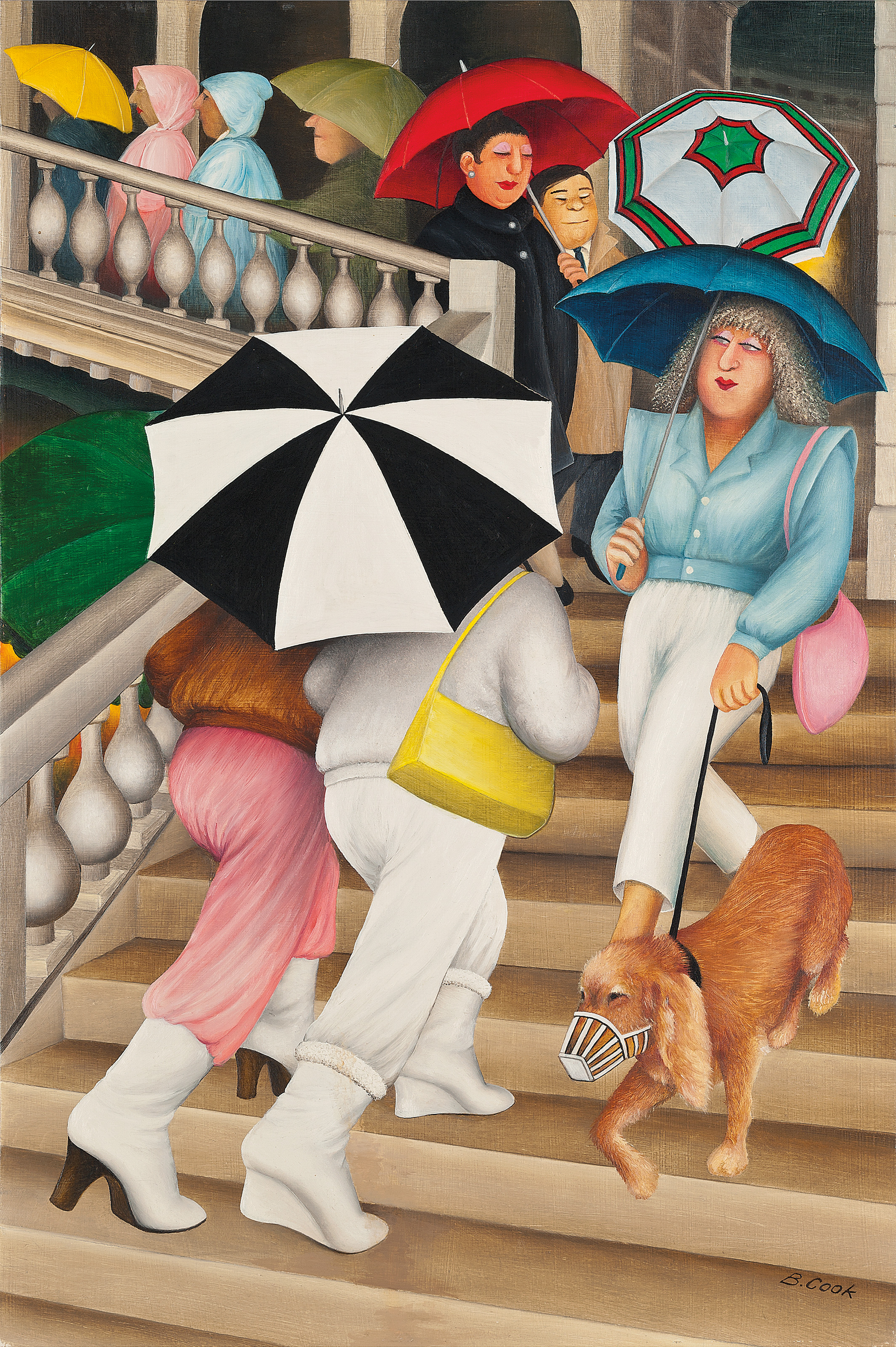 Beryl Cook (1926-2008), The Rialto Bridge | Christie’s