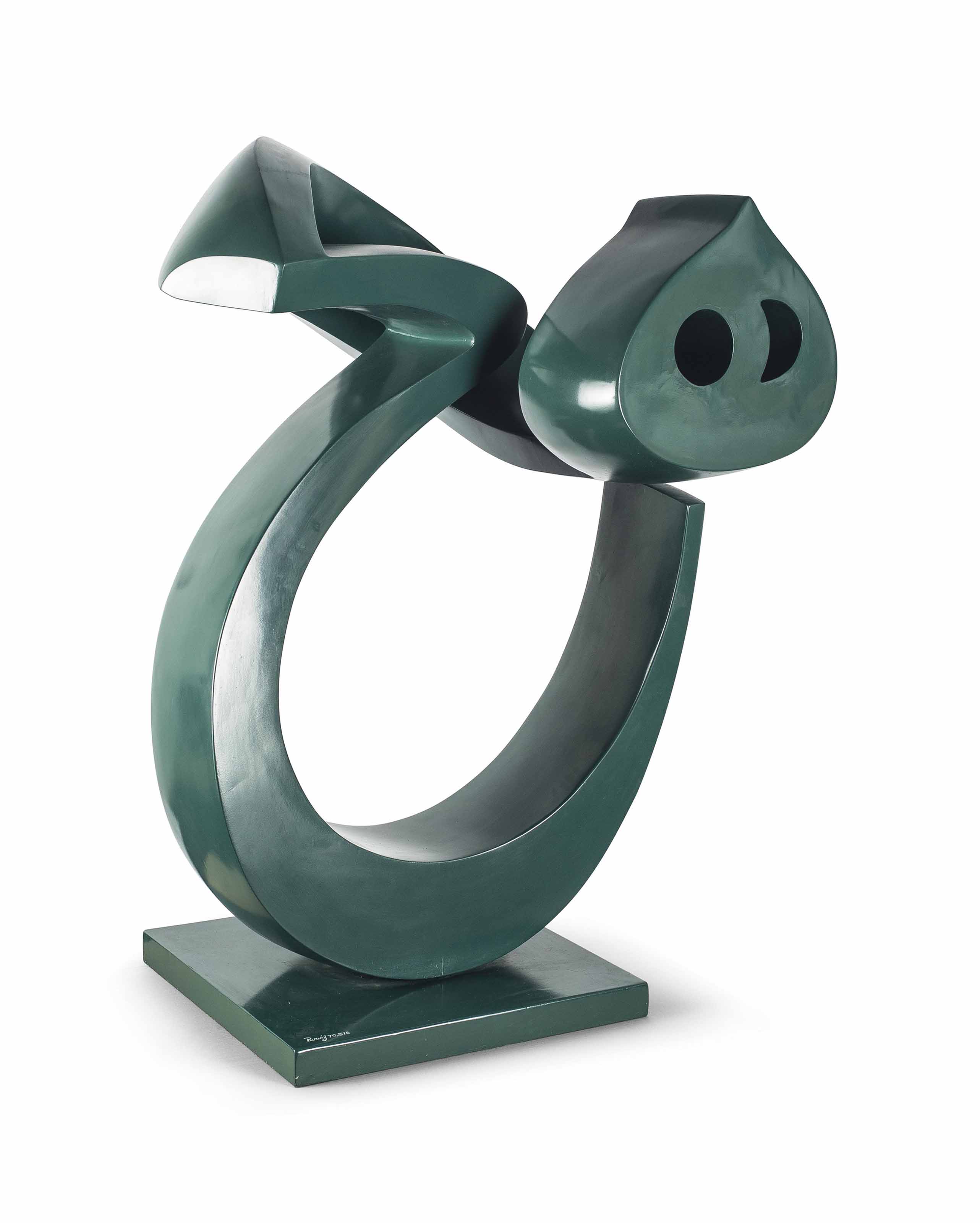 Parviz Tanavoli (Iranian, b. 1937) , Heech | Christie's 
