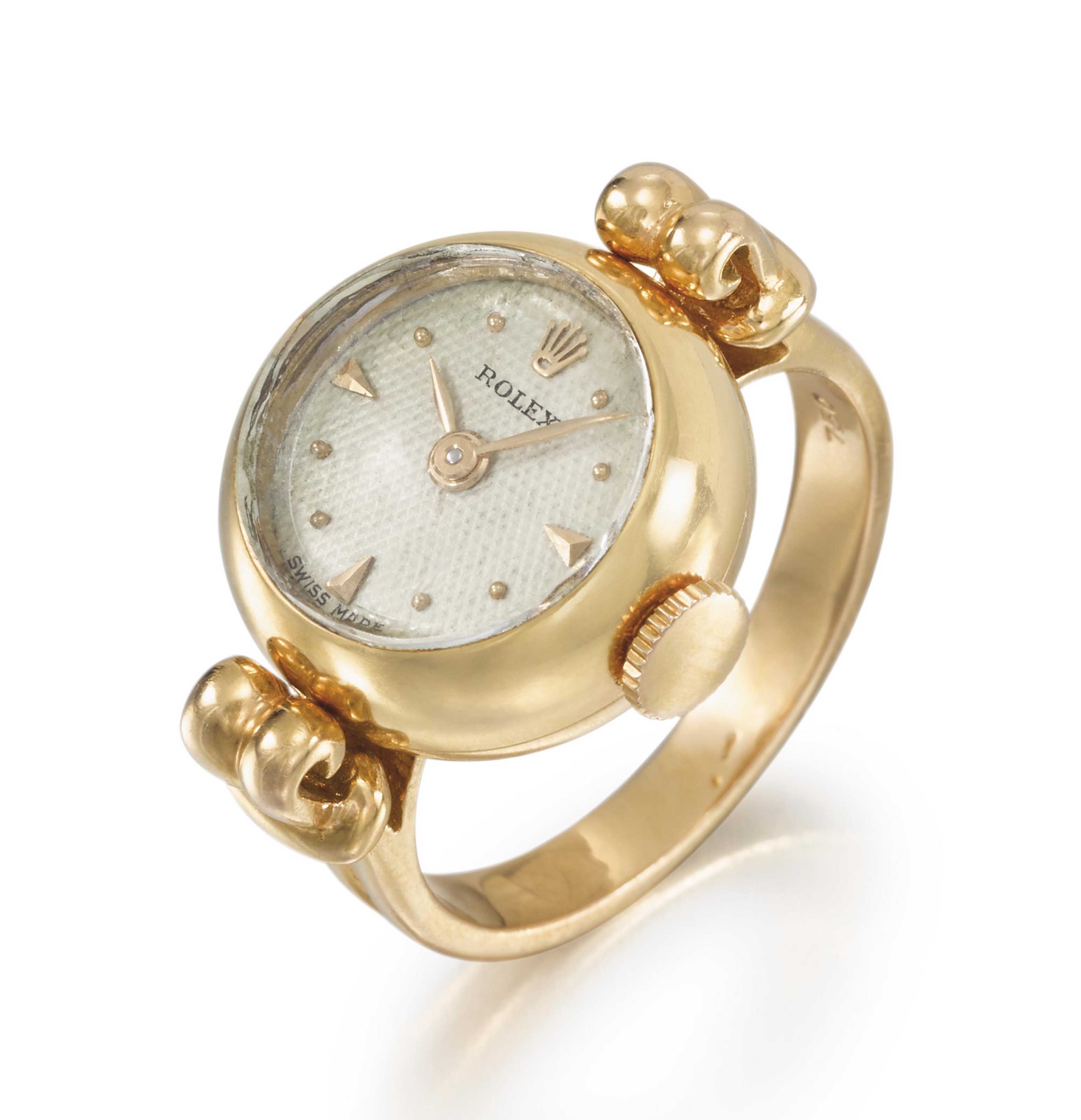 Rolex shop ring watch