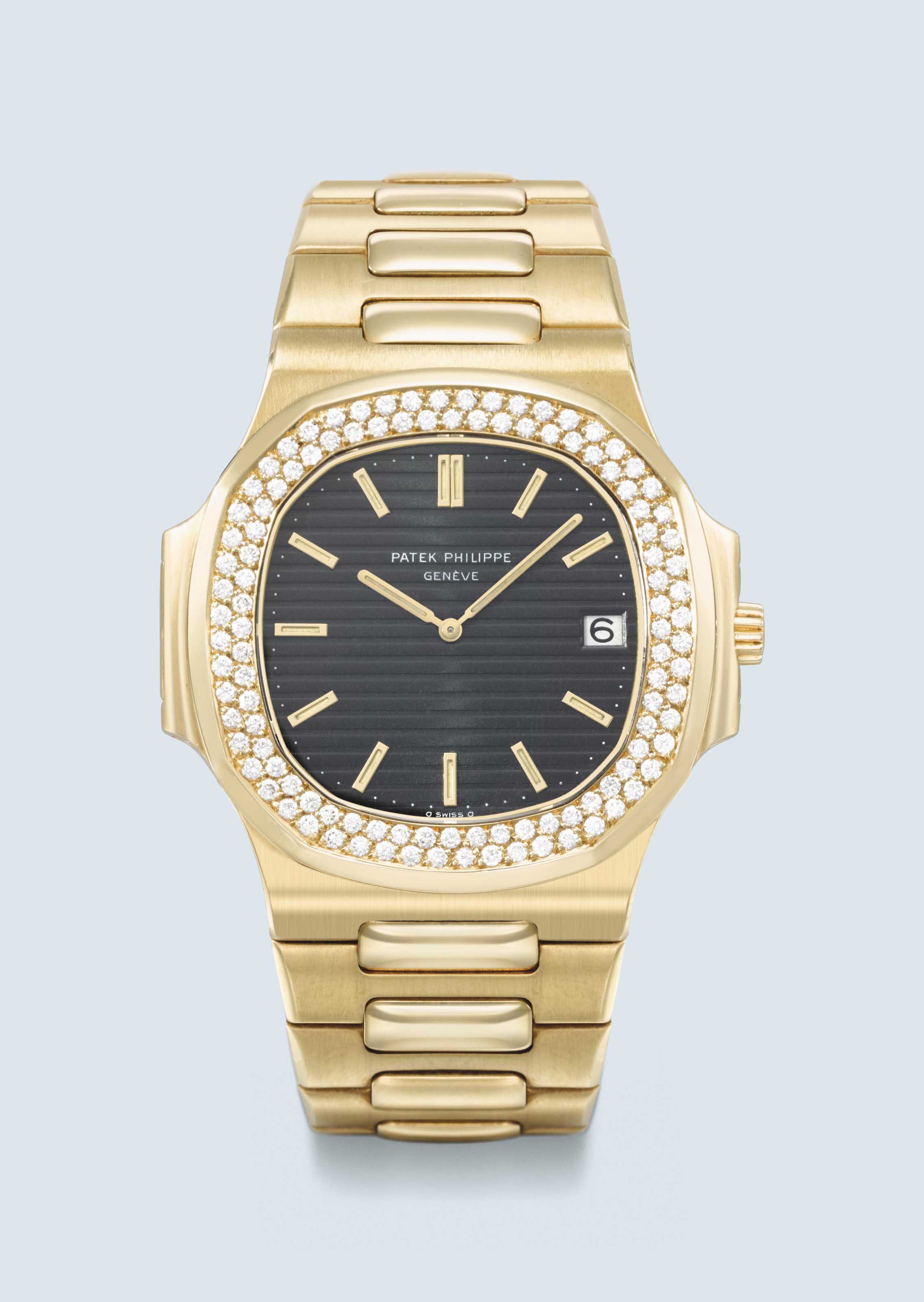 Patek Philippe Nautilus Gold Diamond 2024 favors