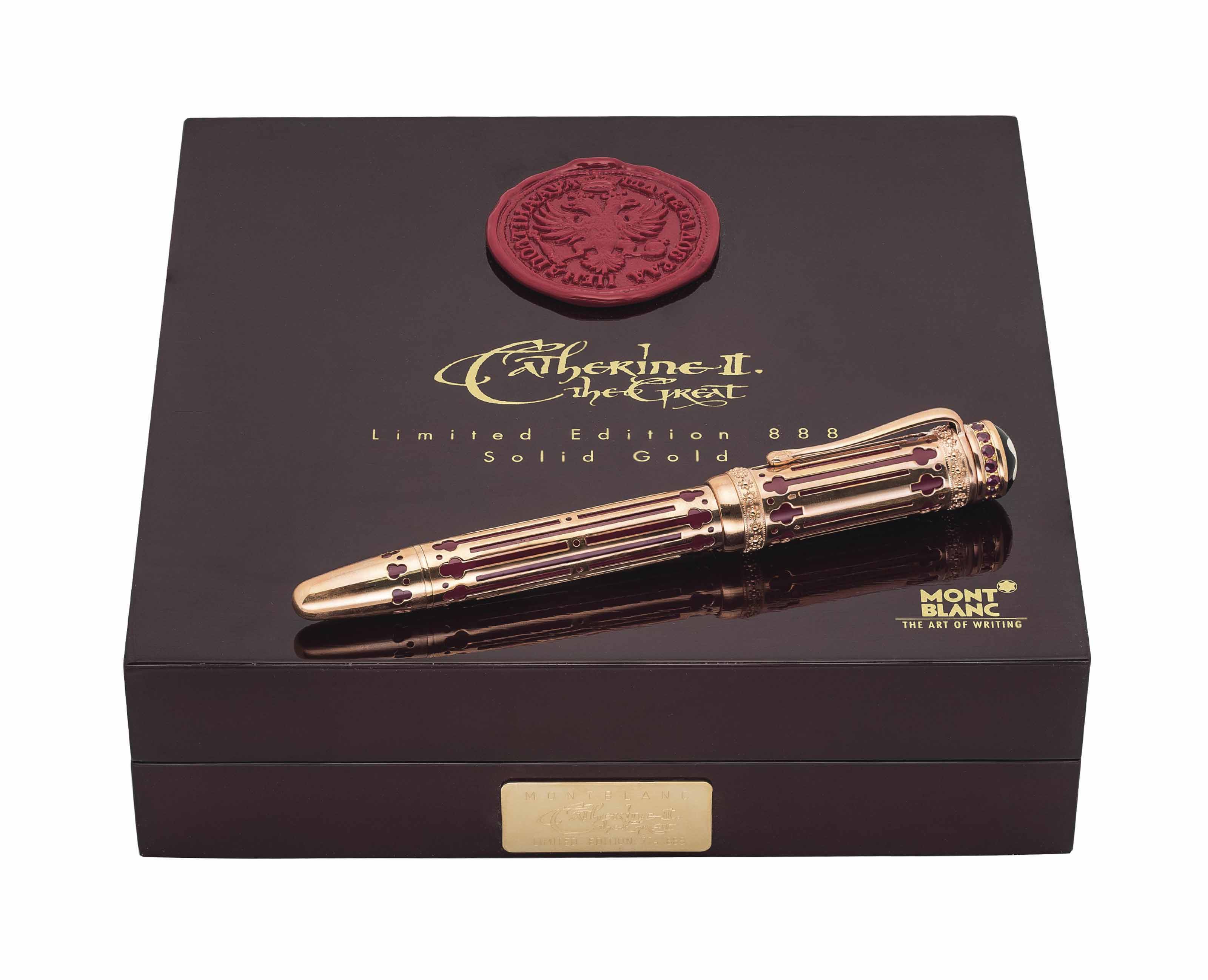 Montblanc pen with ruby clearance