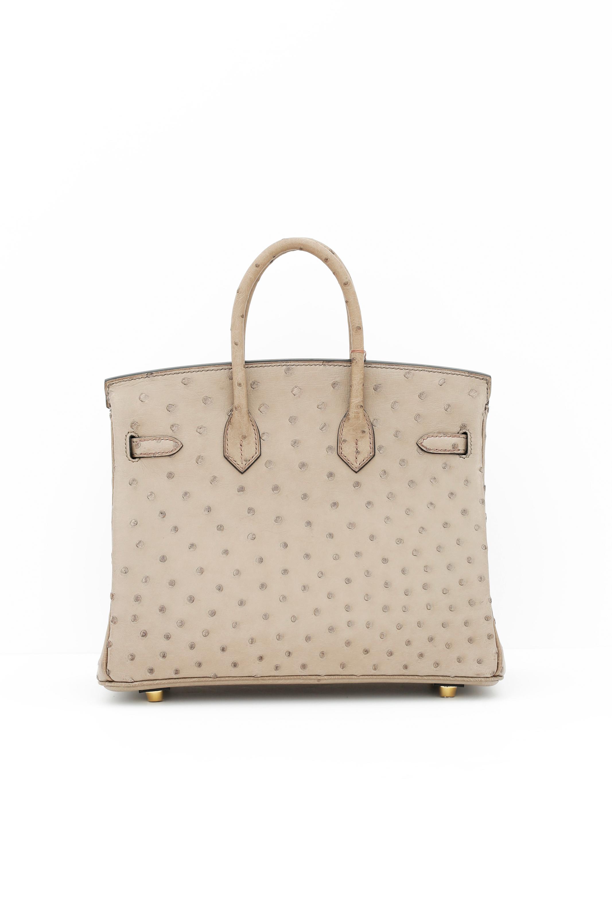 HERMÃS. A MOUSSE OSTRICH BIRKIN 25 WITH GOLD HARDWARE , 2015 | Christie's