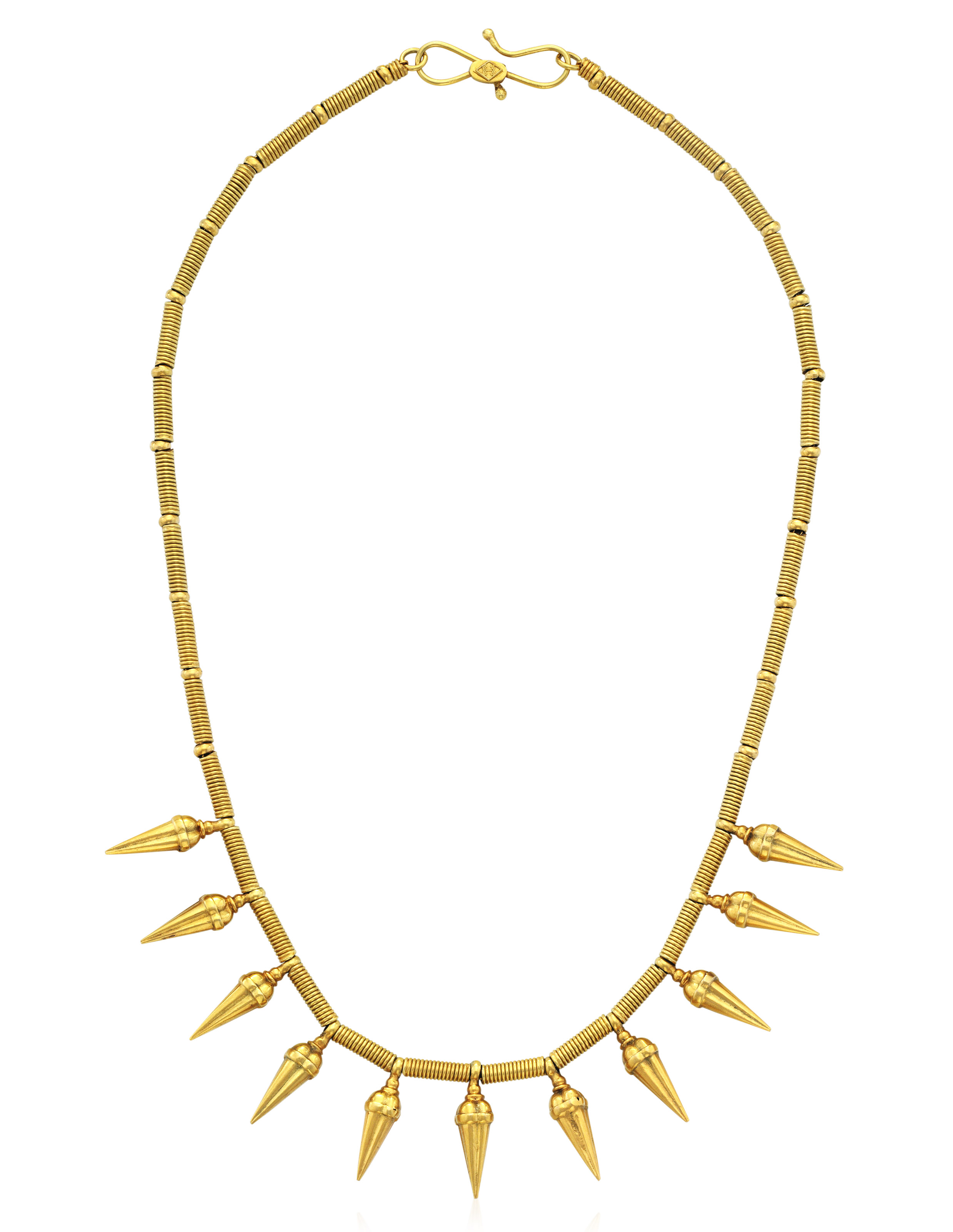GOLD FRINGE NECKLACE, Christie’s