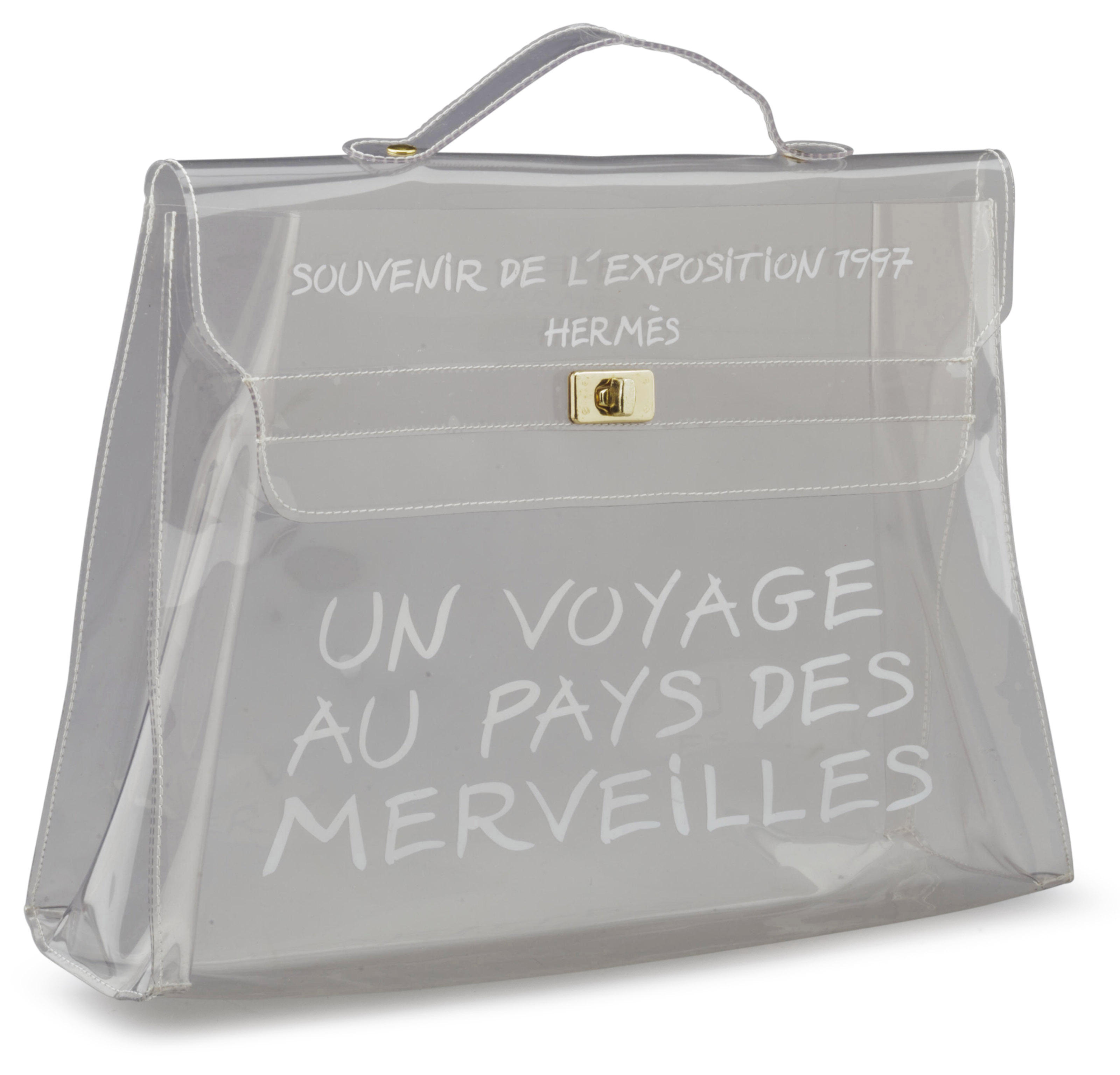 Hermes 1997 transparent kelly bag best sale