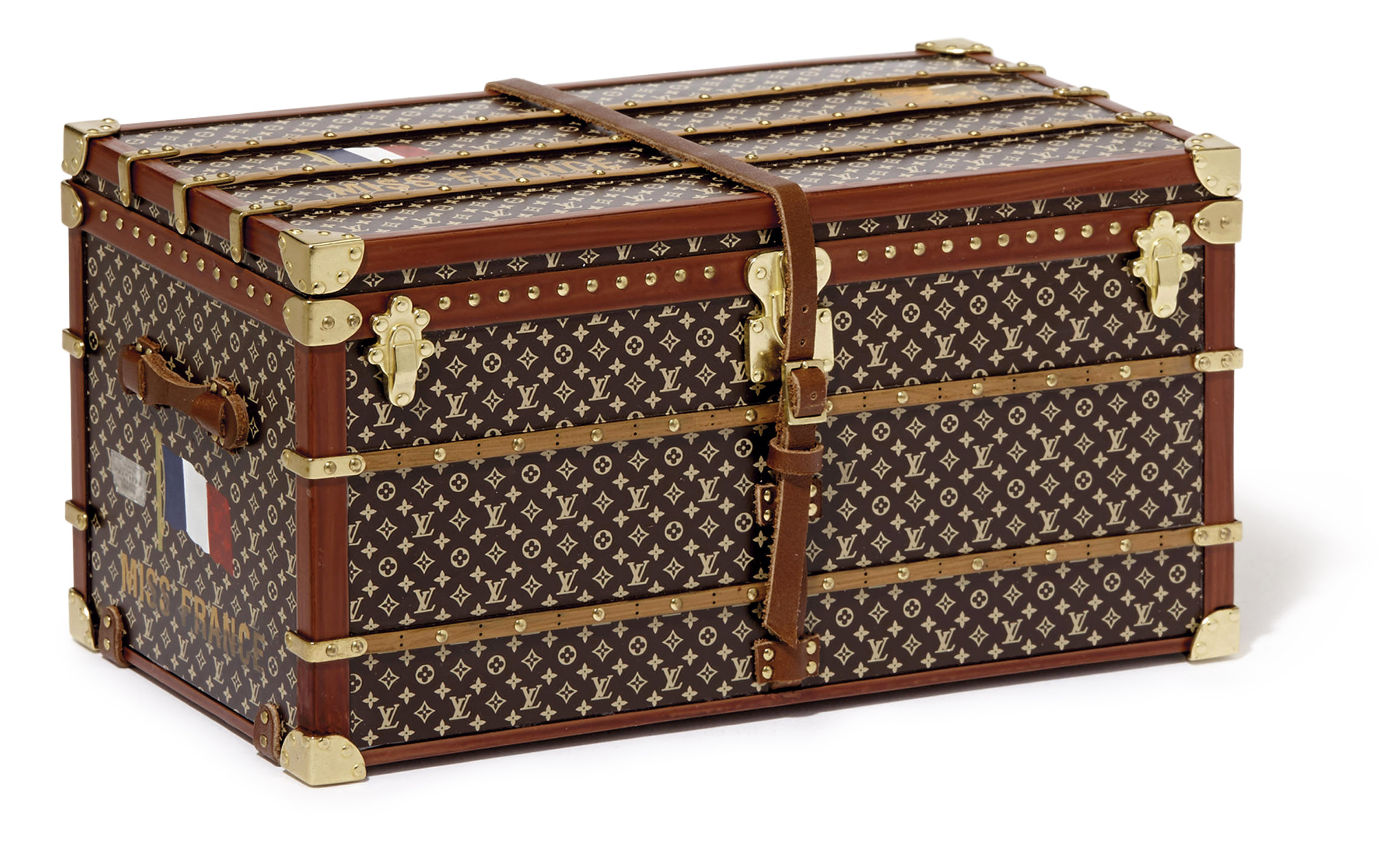 Louis Vuitton MISS FRANCE トランク オブジェ LOUIS VUITTON, CIRCA 2000, A LIMITED EDITION 