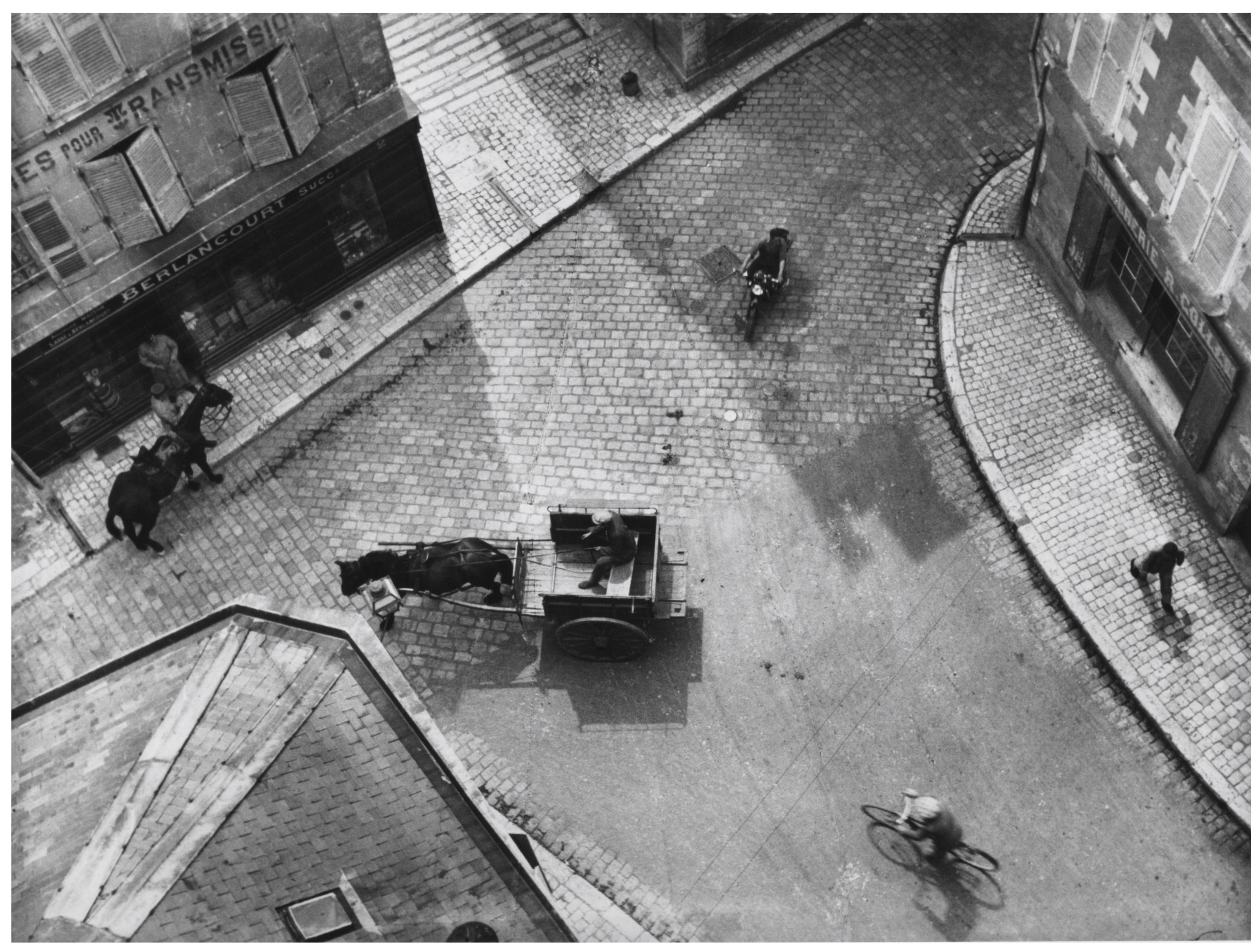 André Kertész (1894-1985), Carrefour, Blois, 1930 | Christie's
