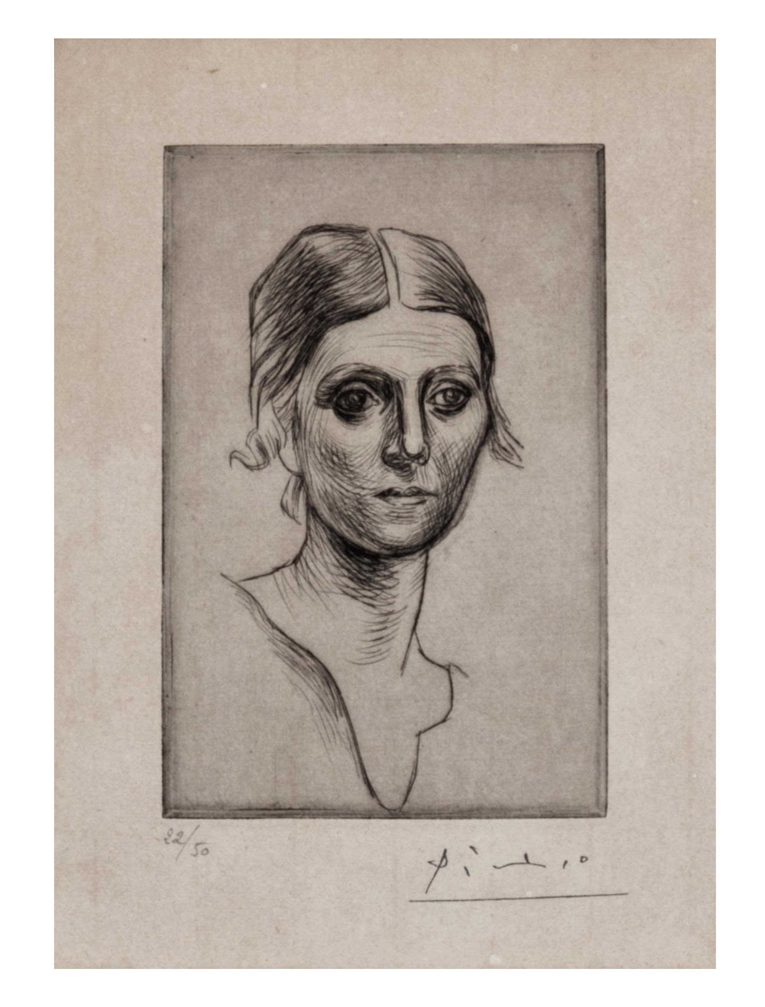 PABLO PICASSO 1881 1973 Portrait D Olga Picasso Christie s