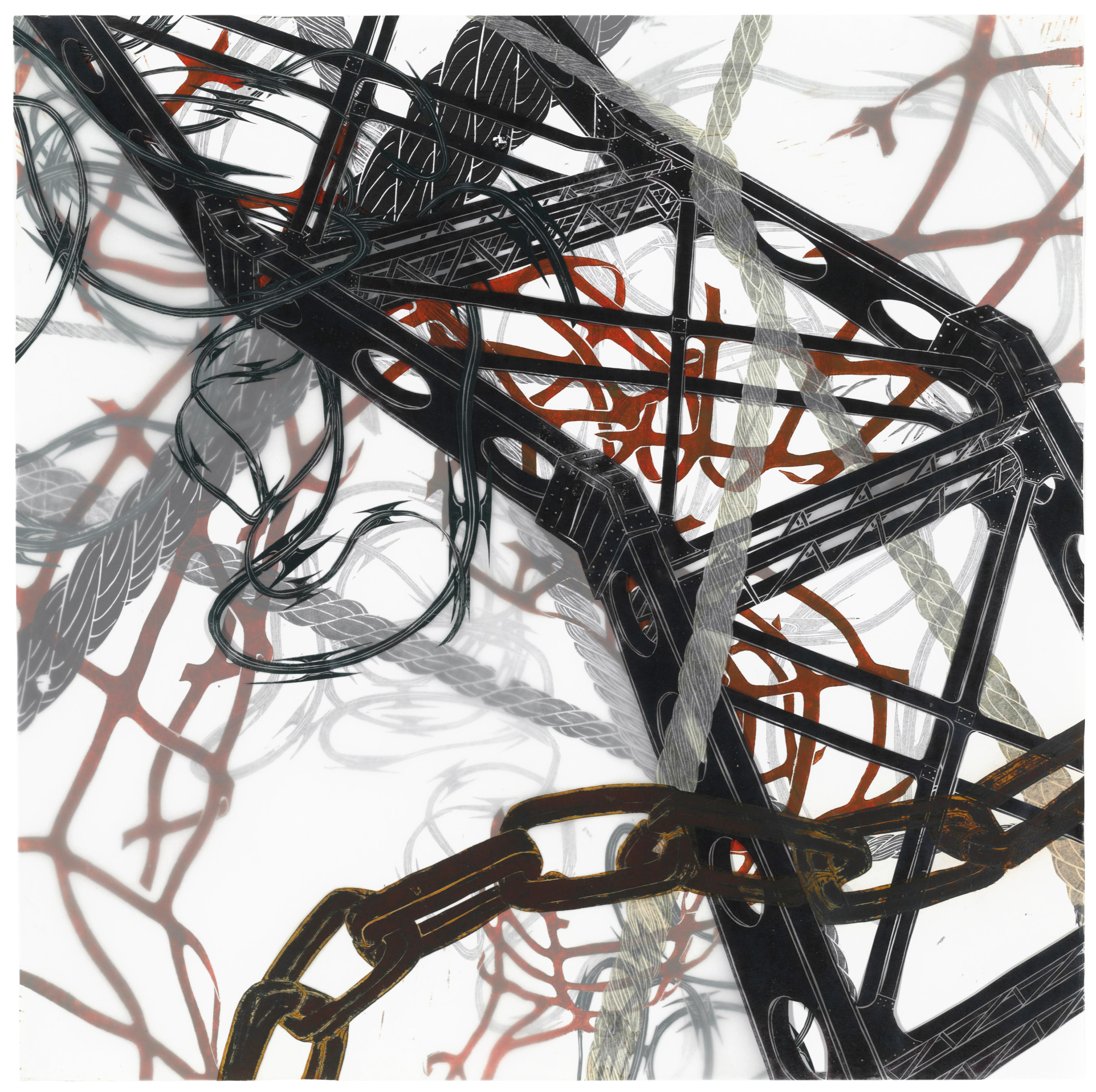 Structural Detour 4: Big Bridge is Draped with Razor Wire and ...