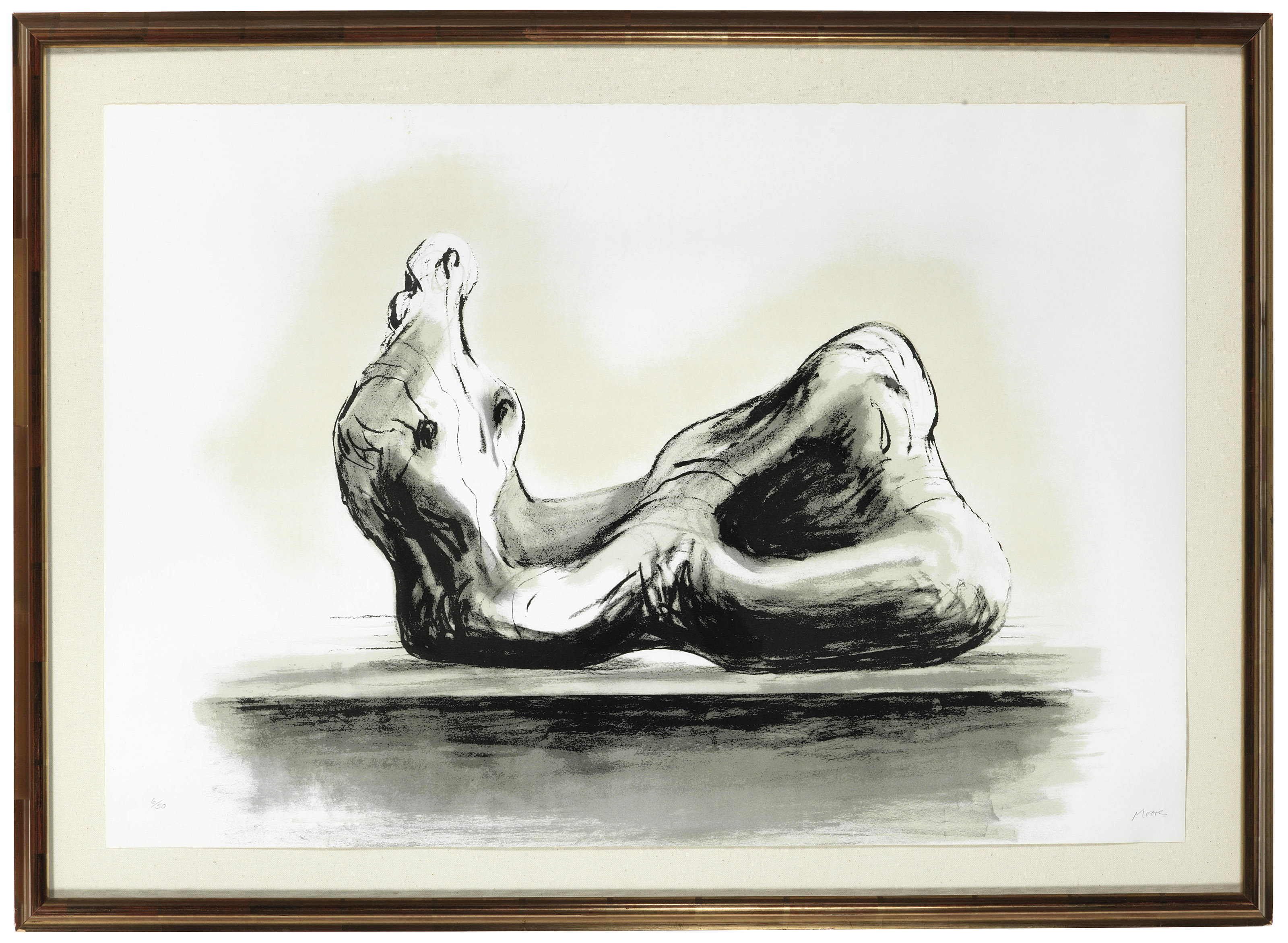 Henry Moore、STUDY、海外版超希少レゾネ、新品額付 2016_ECO_13236_0057_001(