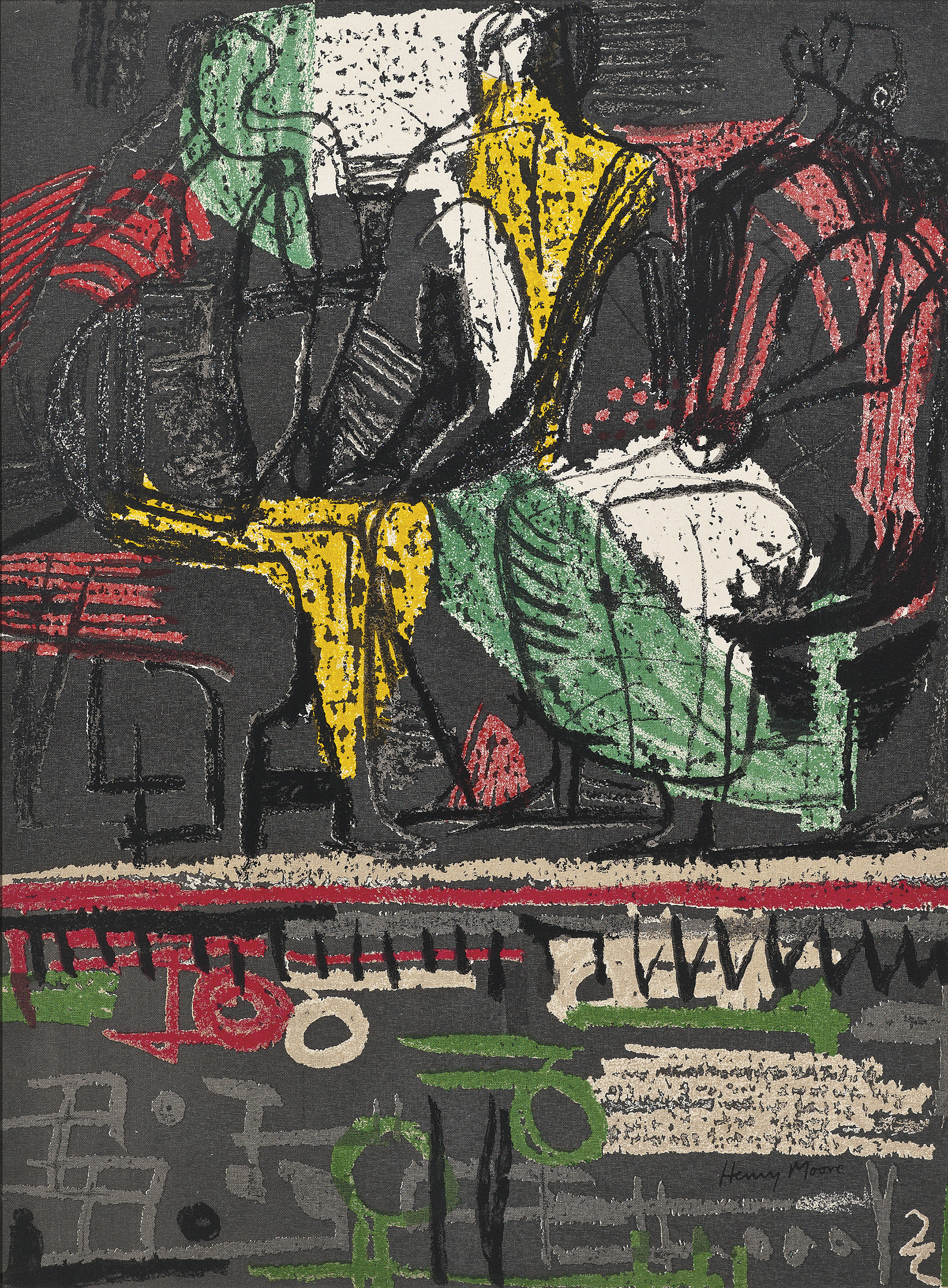 HENRY MOORE (1898-1986), Stone Reclining Figure II | Christie's
