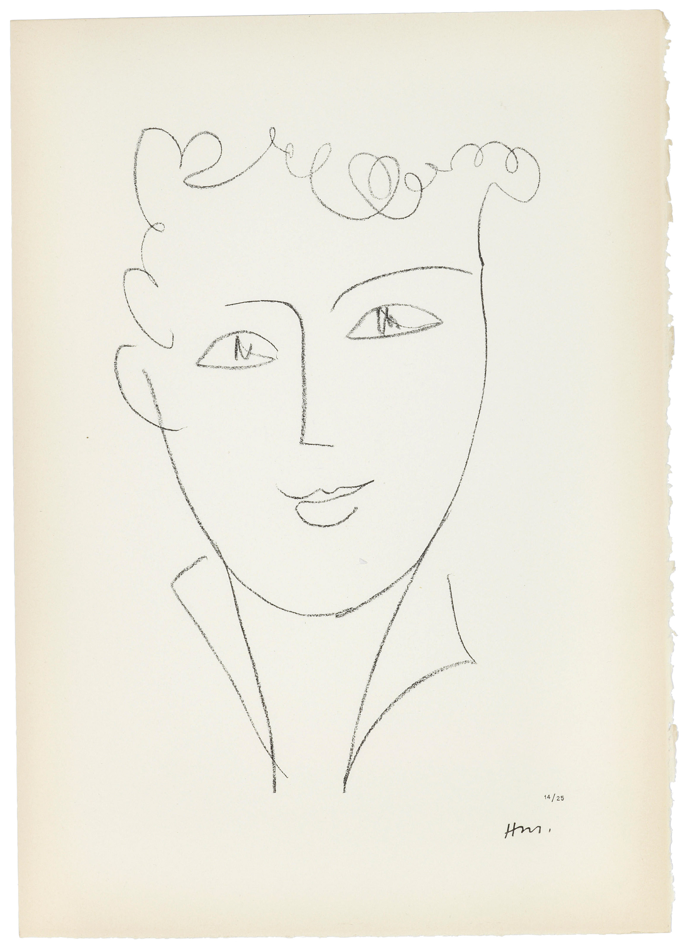 Yahoo!オークション - Henri Matisse LA MULATRESSE FATMA 海外