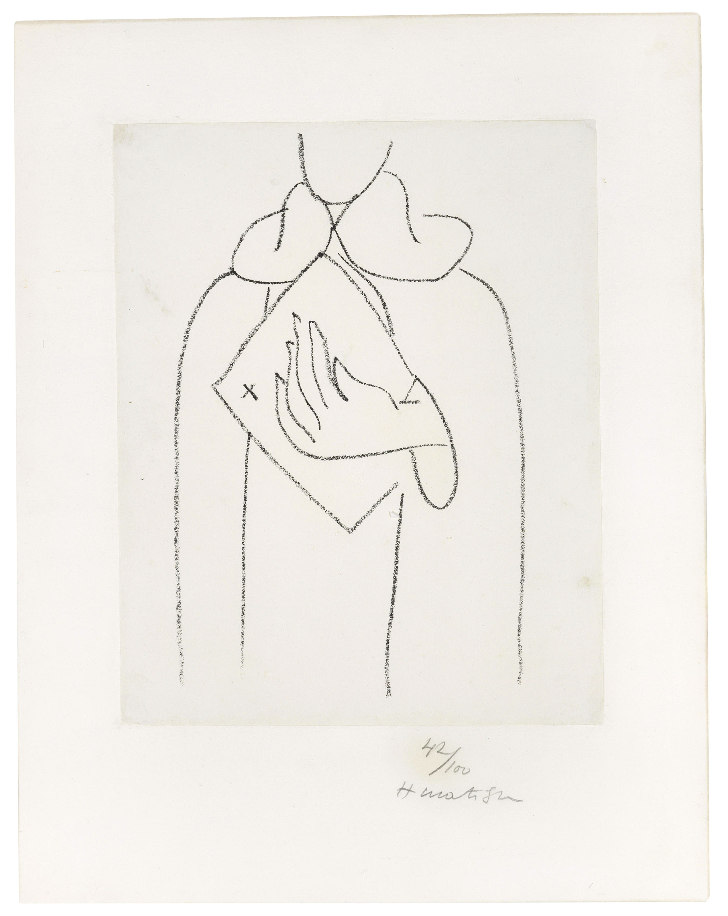 HENRI MATISSE (1869-1954), Jeune femme au foulard | Christie's