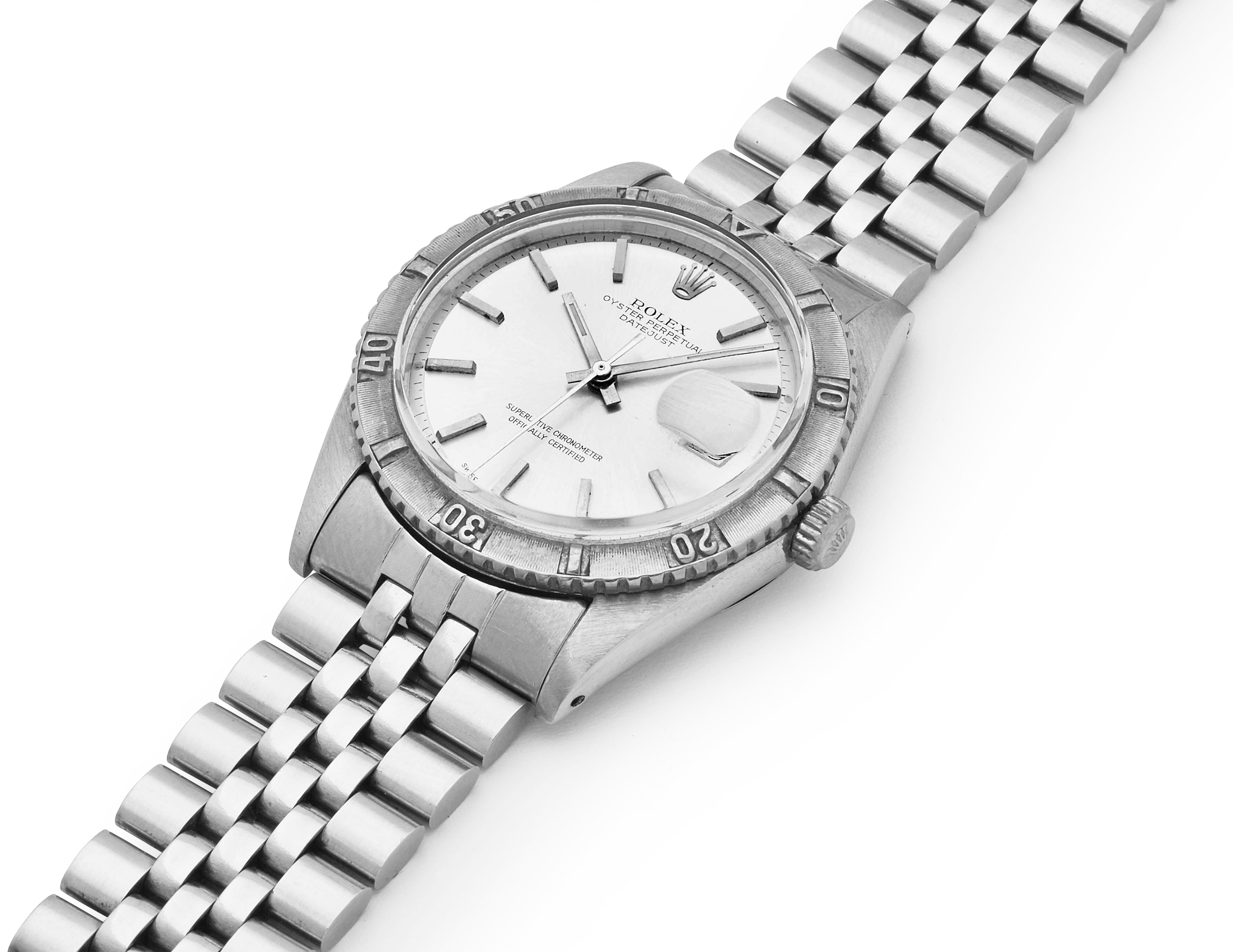 ROLEX DATEJUST WITH THUNDERBIRD BEZEL REF. 1625 Christie s