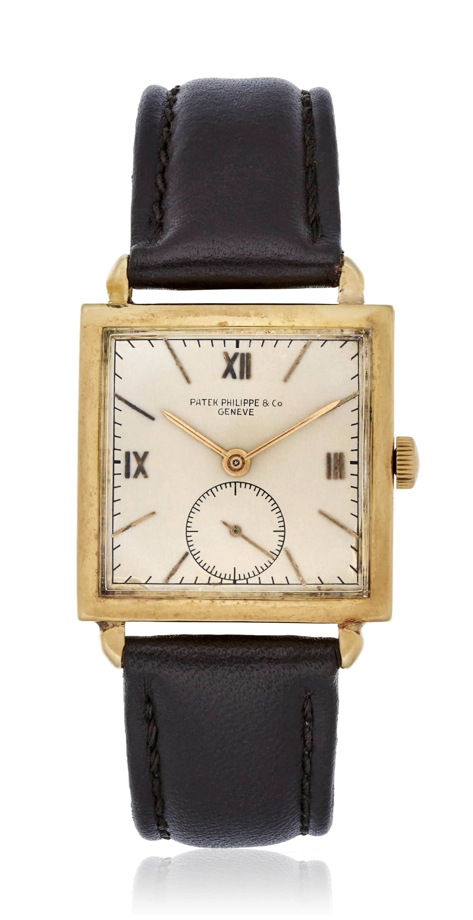 PATEK PHILIPPE SQUARE TIME ONLY, REF. 1432, | Christie's