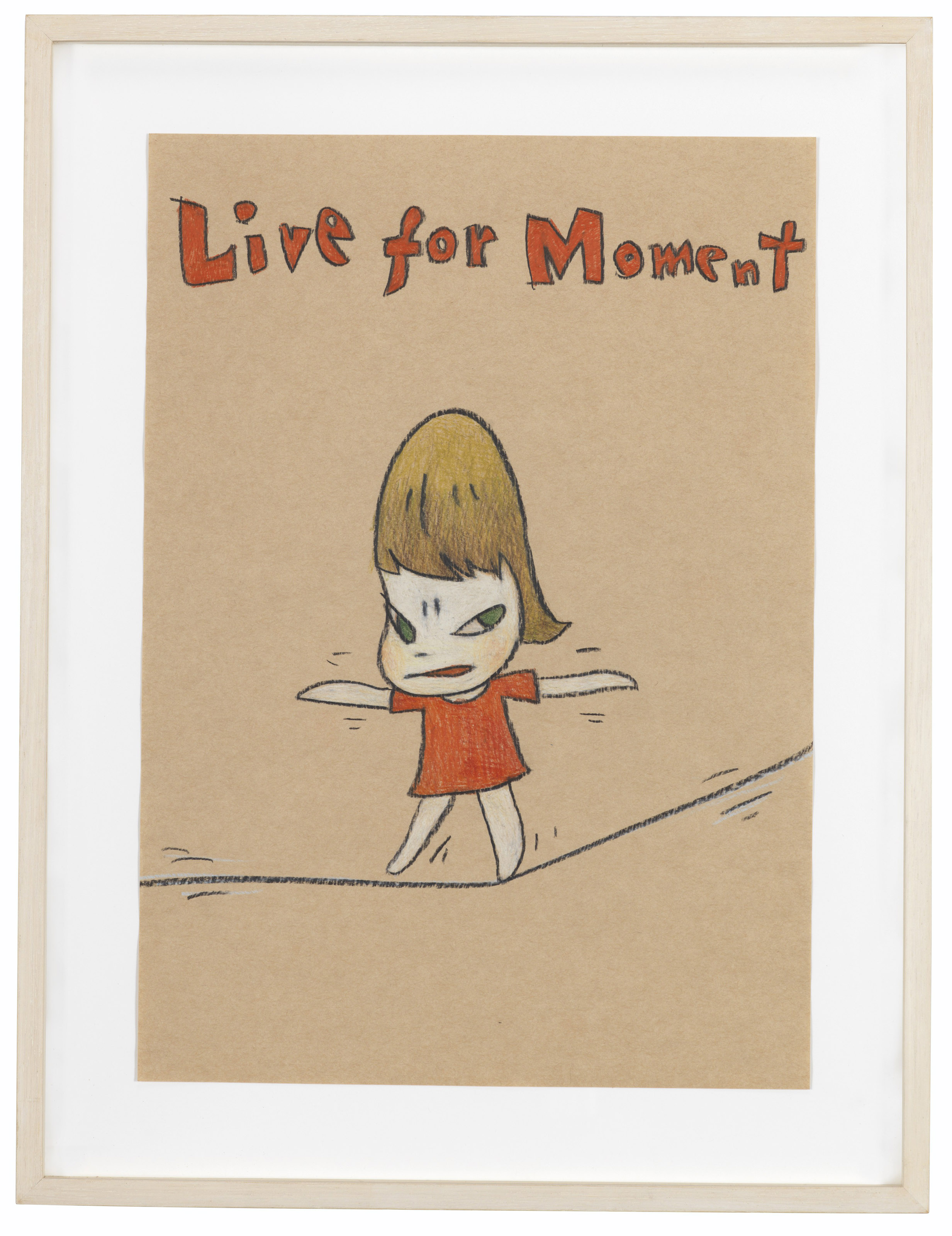 YOSHITOMO NARA (B. 1959), Live for Moment | Christie's