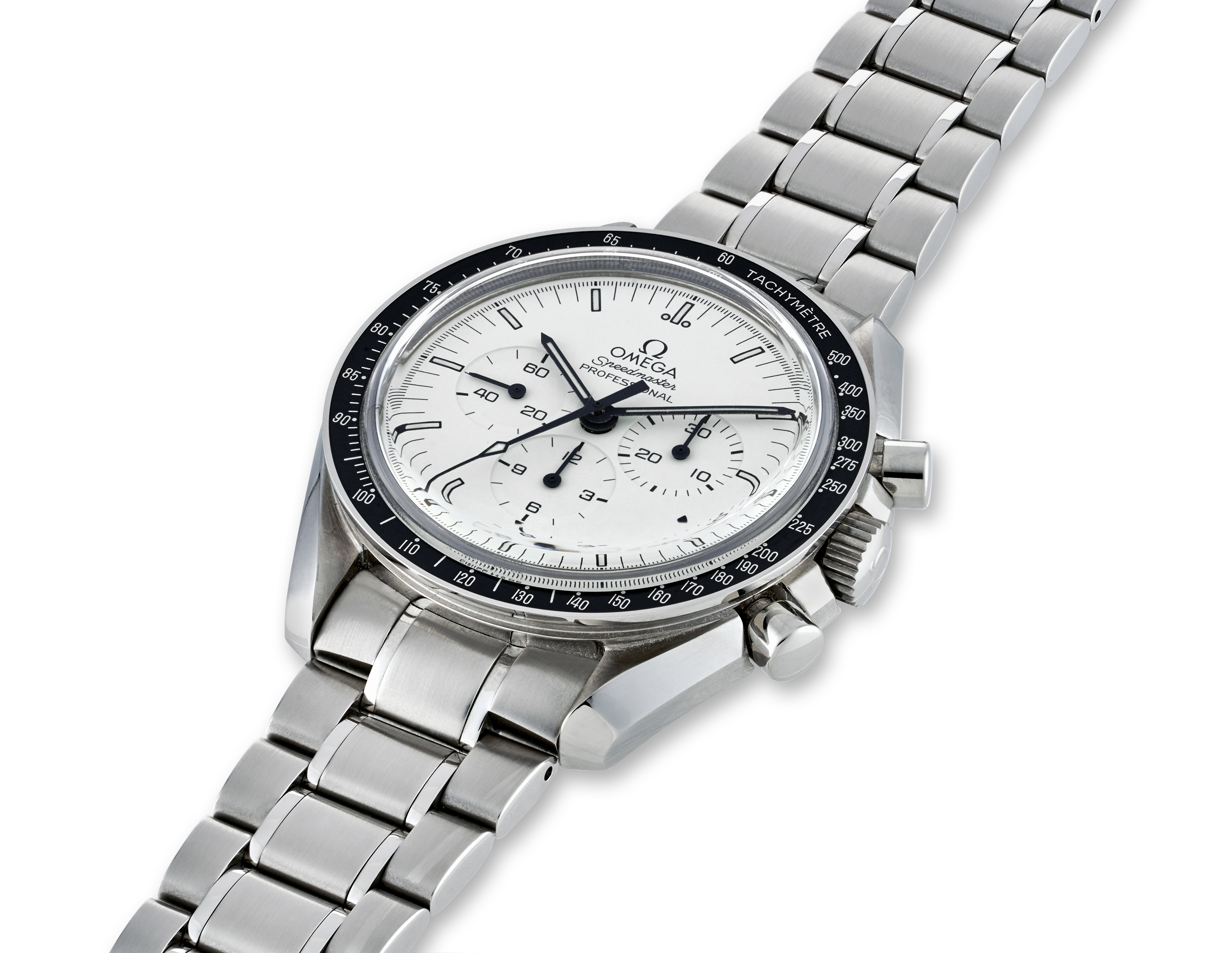 OMEGA ALBINO SPEEDMASTER 40TH ANNIVERSARY REF. 345.0818 Christie s