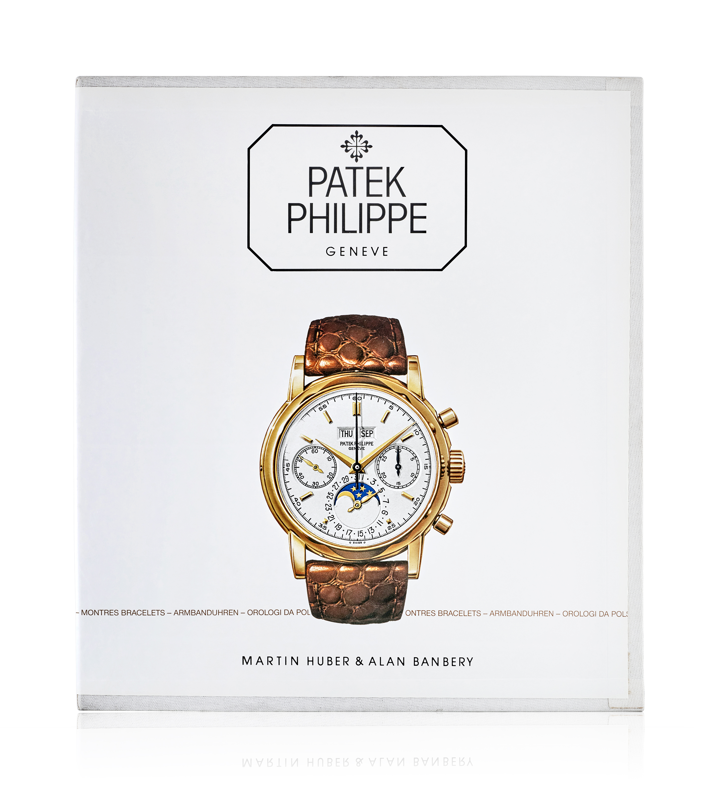 PATEK PHILIPPE GENEVE WRISTWATCHES HARD COVER BOOK, Limited Signed