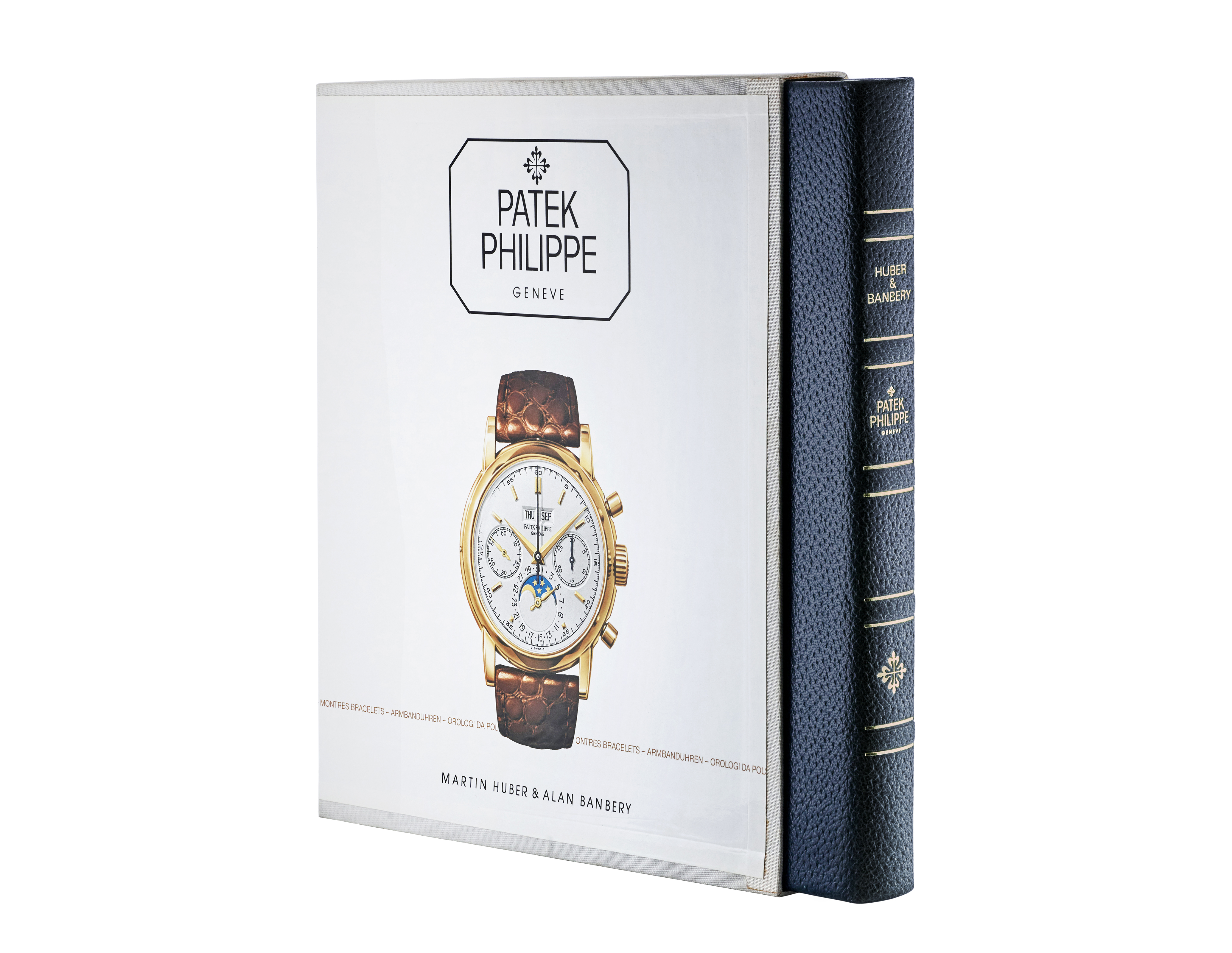 PATEK PHILIPPE GENEVE WRISTWATCHES HARD COVER BOOK, Limited Signed