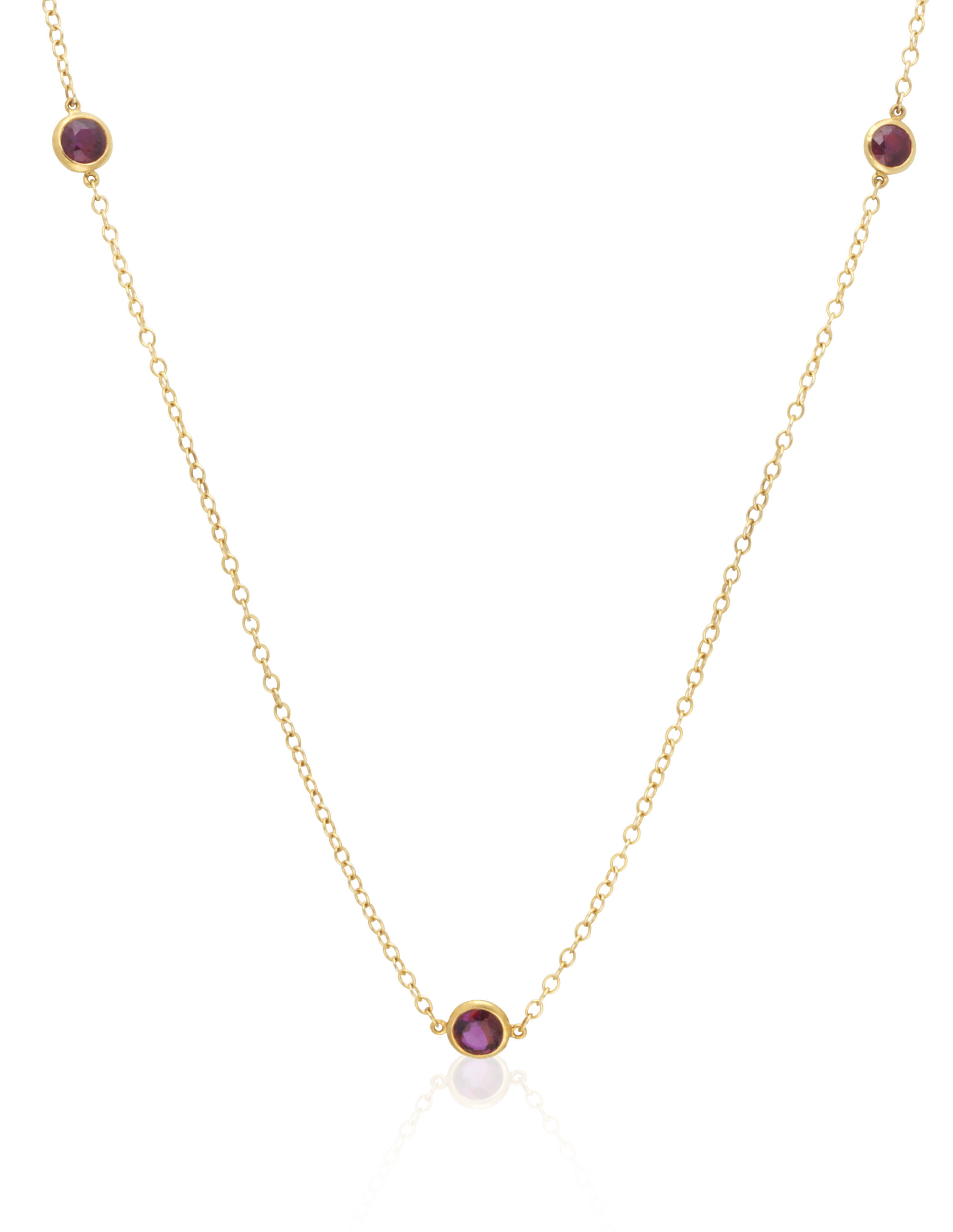 TIFFANY & CO. ELSA PERETTI 'COLOR BY THE YARD' RUBY NECKLACE, | Christie’s