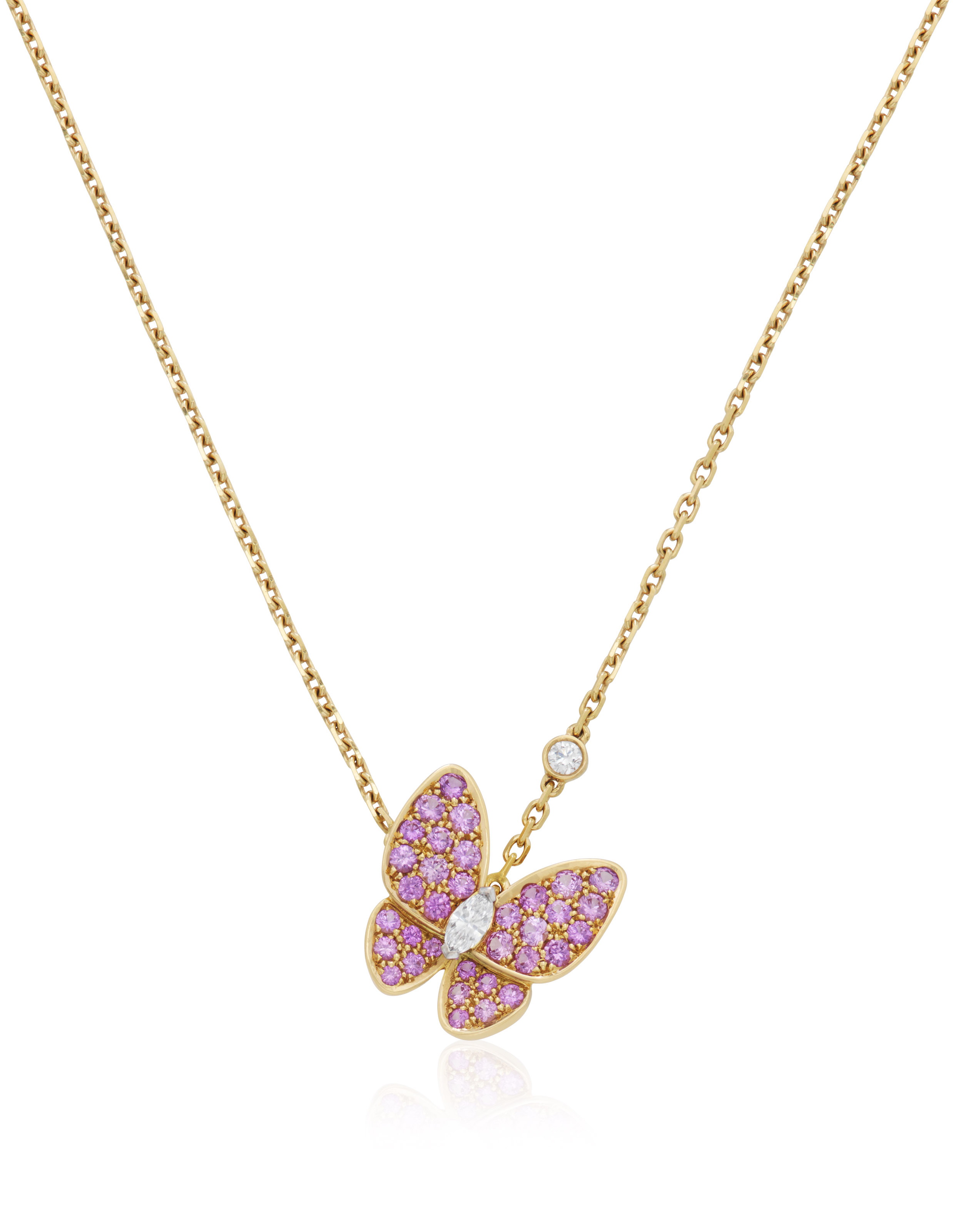 Two butterfly store pendant van cleef