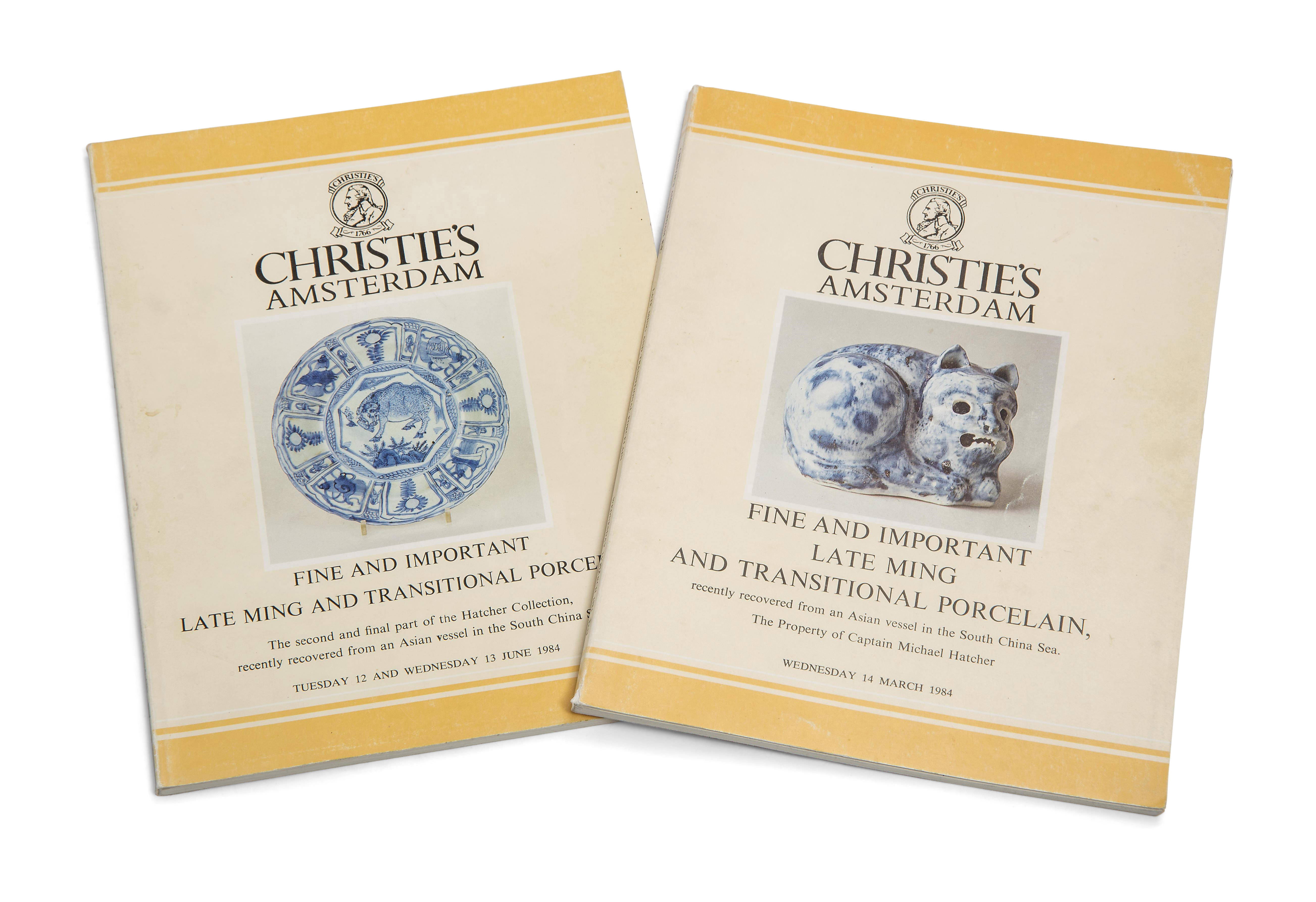 A GROUP OF CHINESE ART AUCTION CATALOGUES AND JOURNALS, INCLUDING
