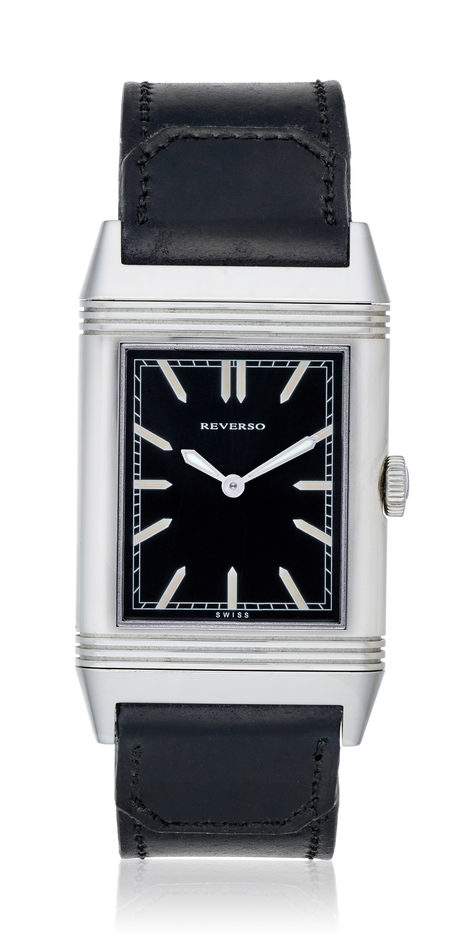 ラストプライス！！！！ブラックオパ-ルルース　 3.６８ct JAEGER-LECOULTRE NEW YORK CITY SKYLINE REVERSO, REF. 277862