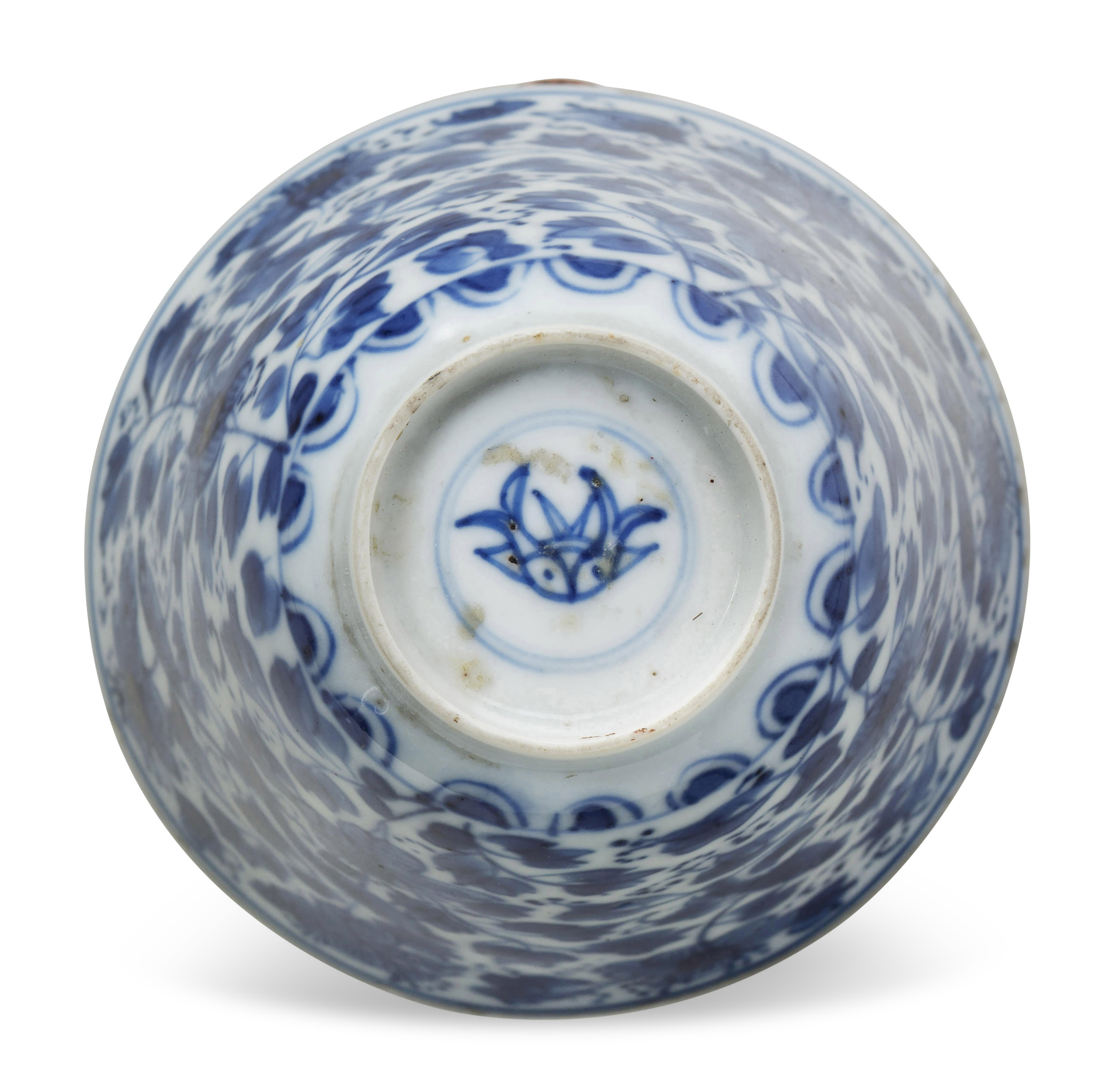 清康熙青花花卉纹盃碟三套, KANGXI PERIOD (1662-1722) | Christie's