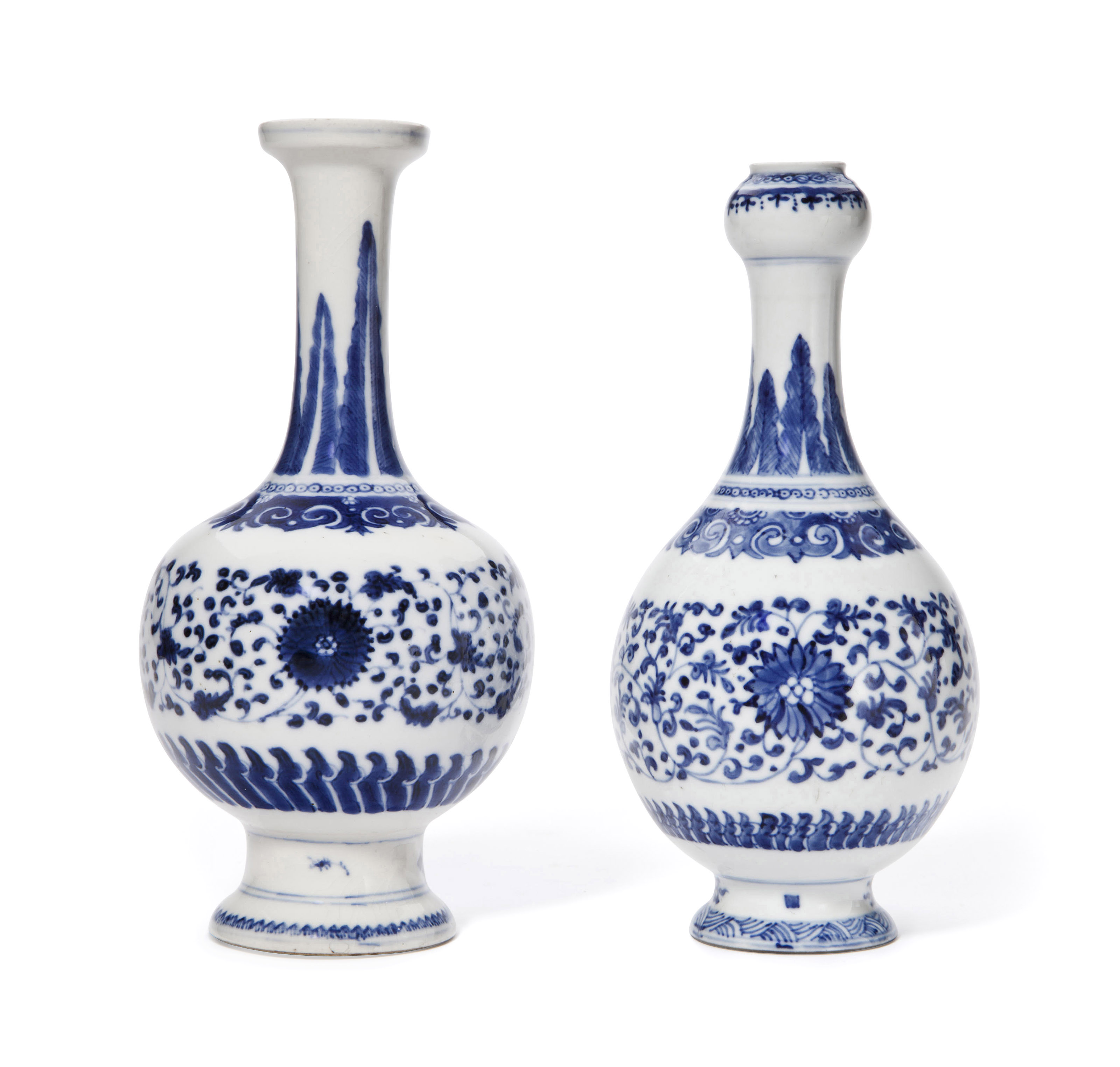 TWO BLUE AND WHITE VASES, 19TH CENTURY Christie’s