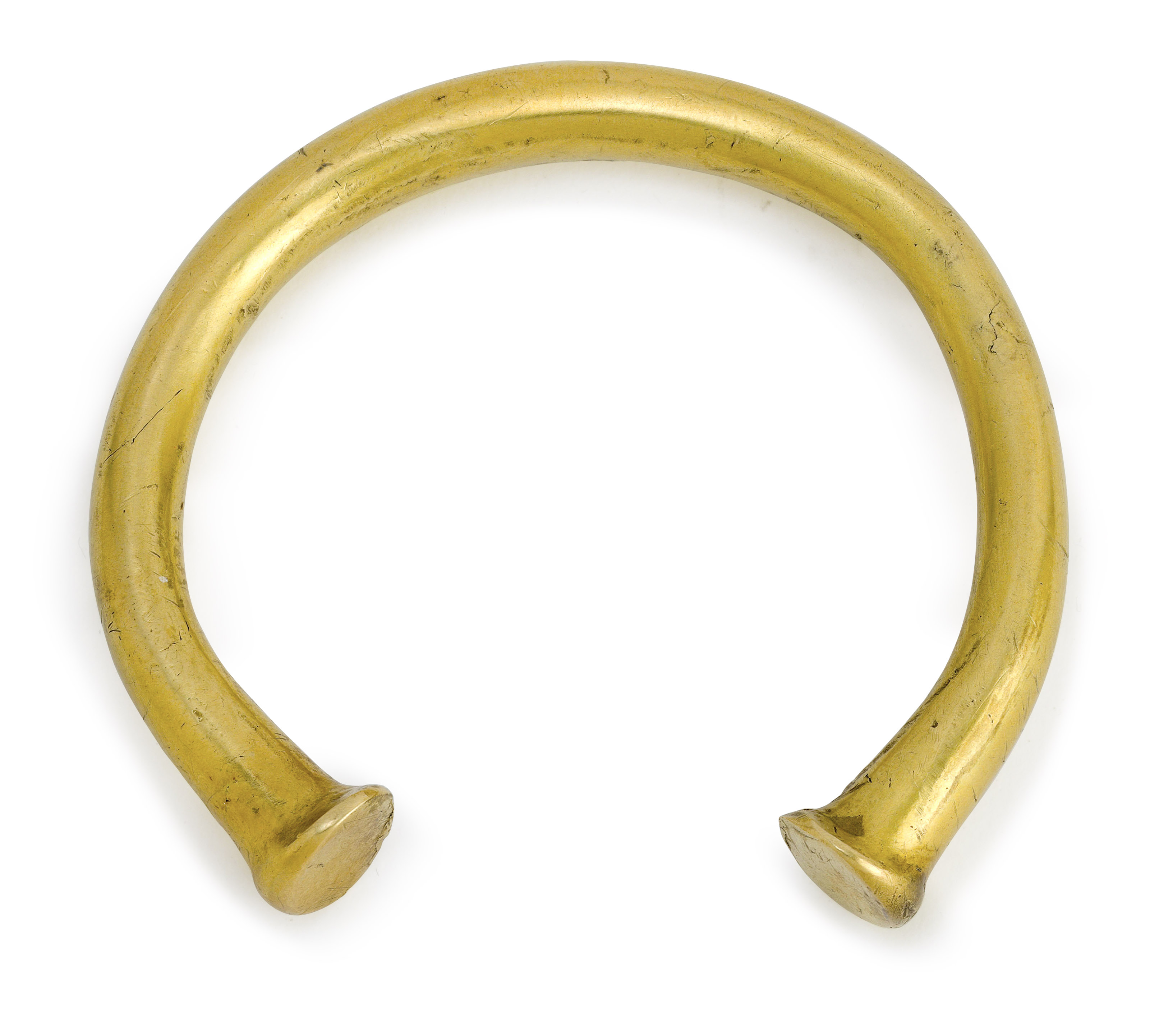 A EUROPEAN GOLD BRACELET CIRCA LATE BRONZE AGE 1000 750 B.C