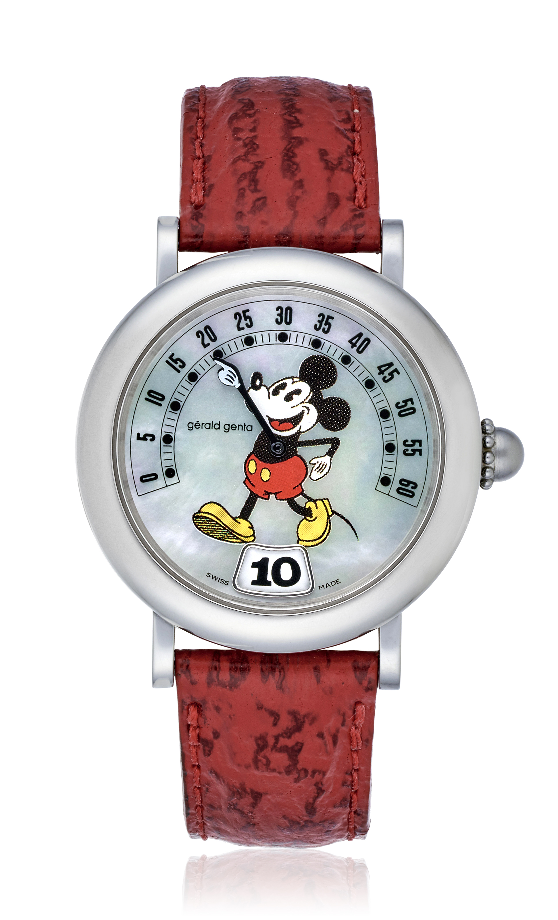 GERALD GENTA, RETRO, MICKEY MOUSE, JUMP HOUR, REF. G3632.7
