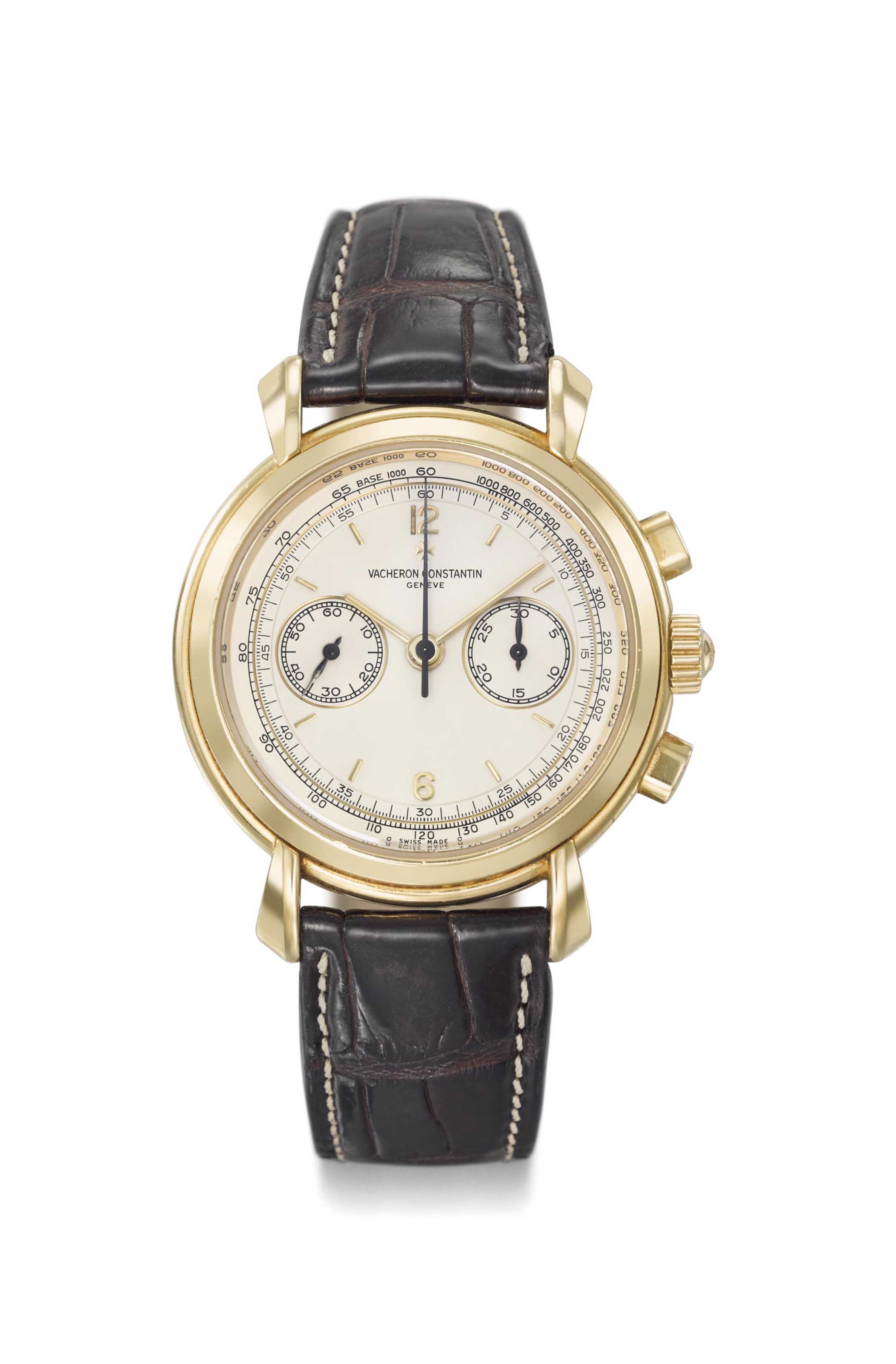 Vacheron Constantin. A rare and very elegant 18K white gold and