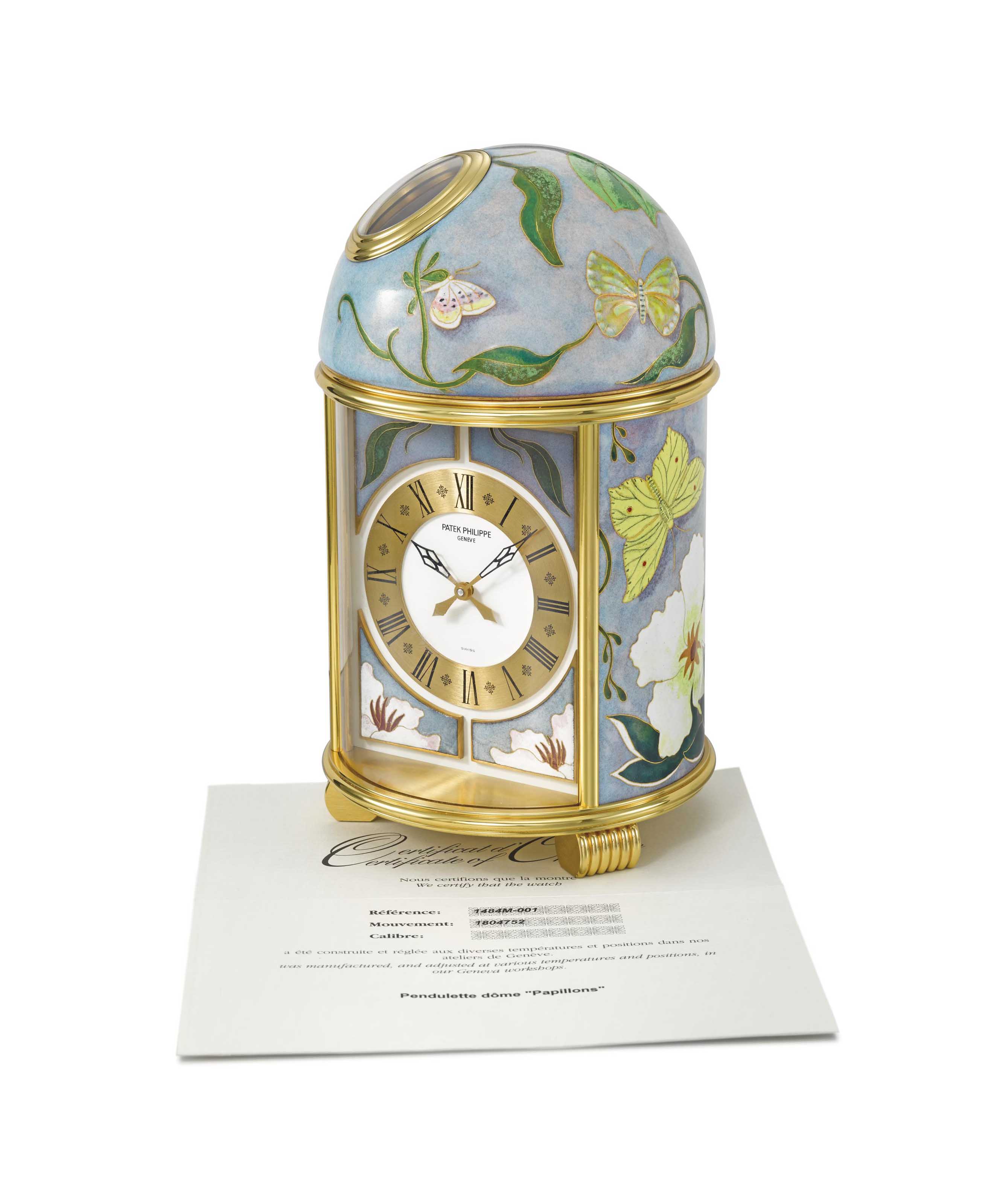 patek philippe table clock