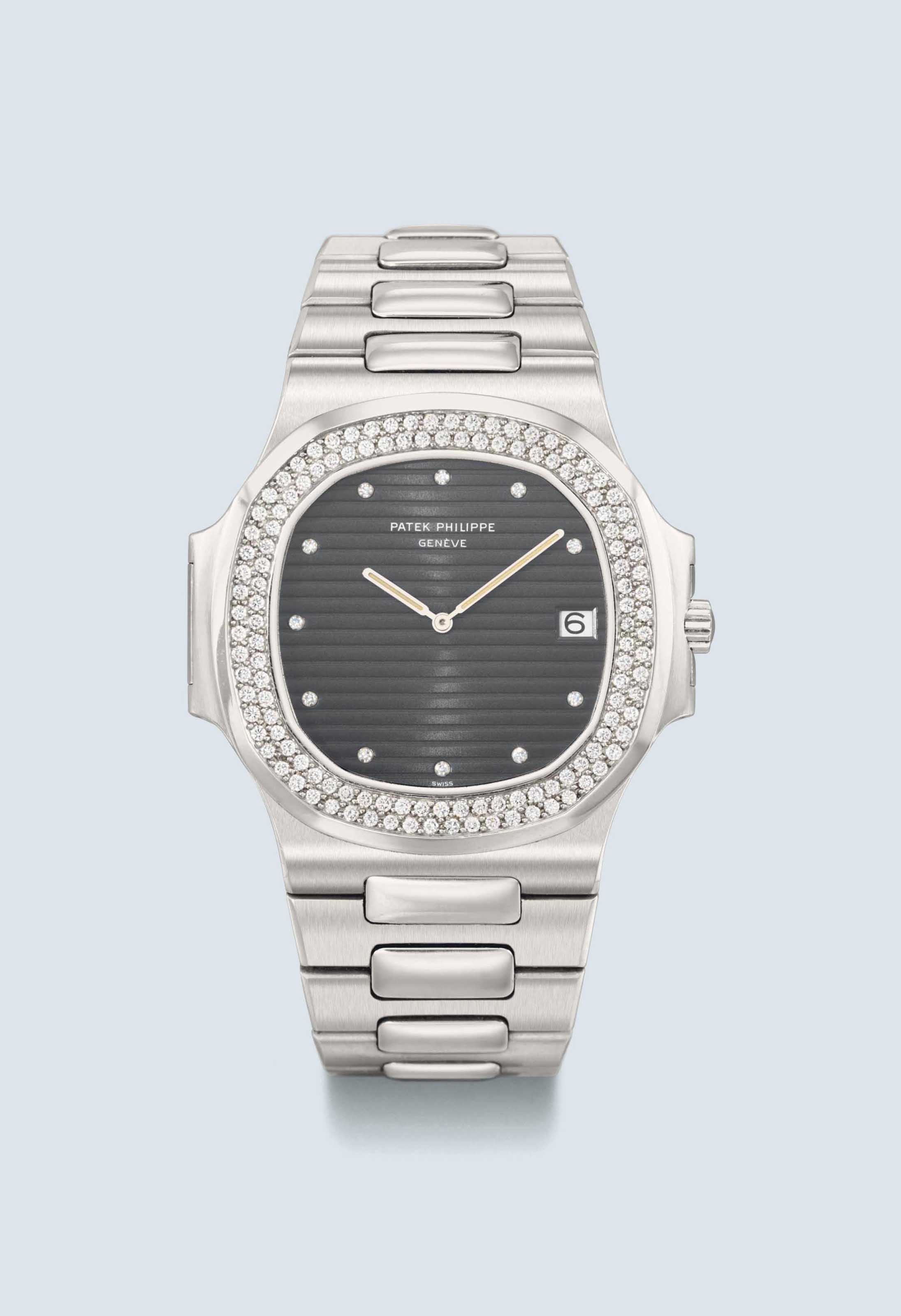 Patek Philippe A superb and possibly unique platinum and diamond