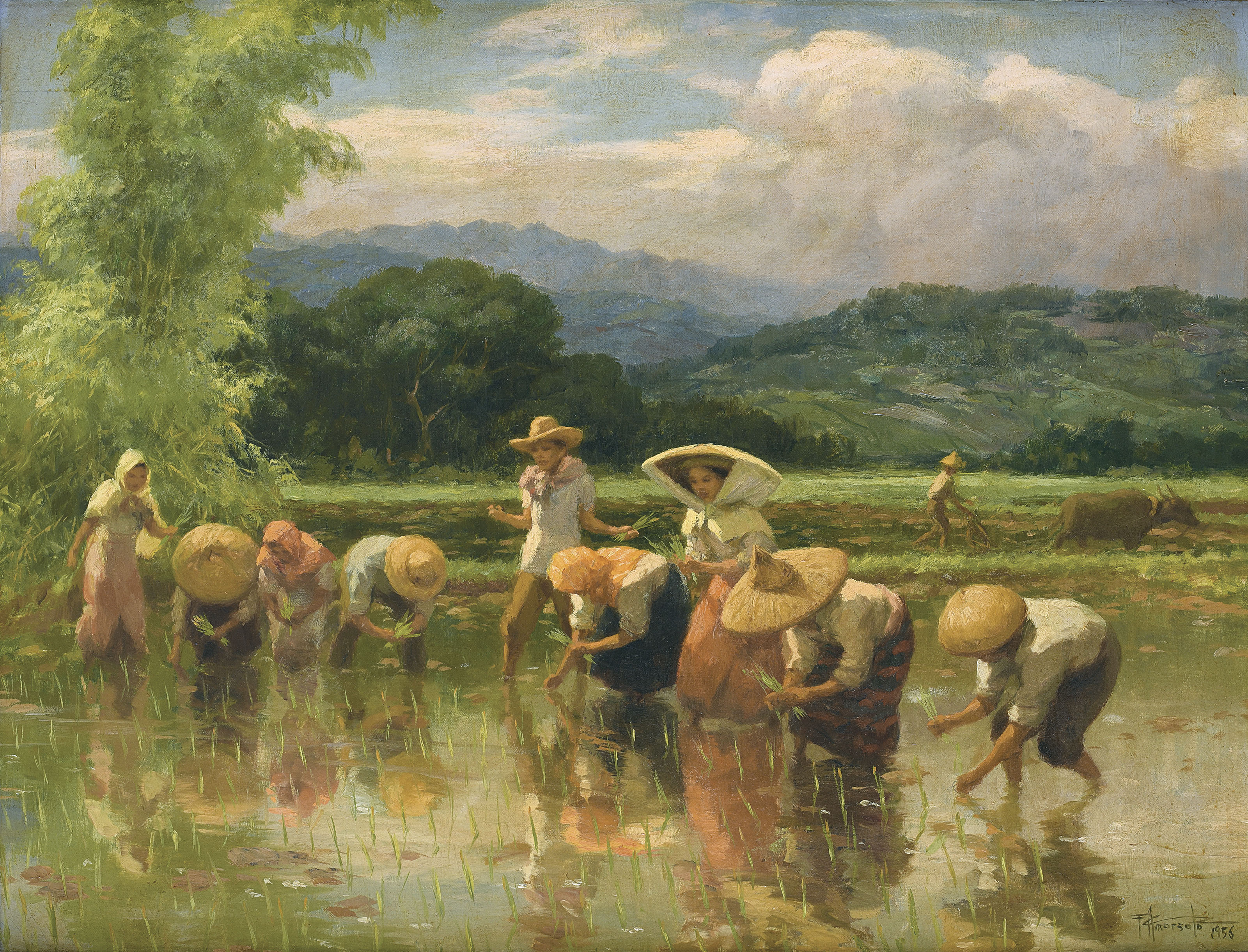 FERNANDO CUETO AMORSOLO (PHILIPPINES, 18921972) , PADI