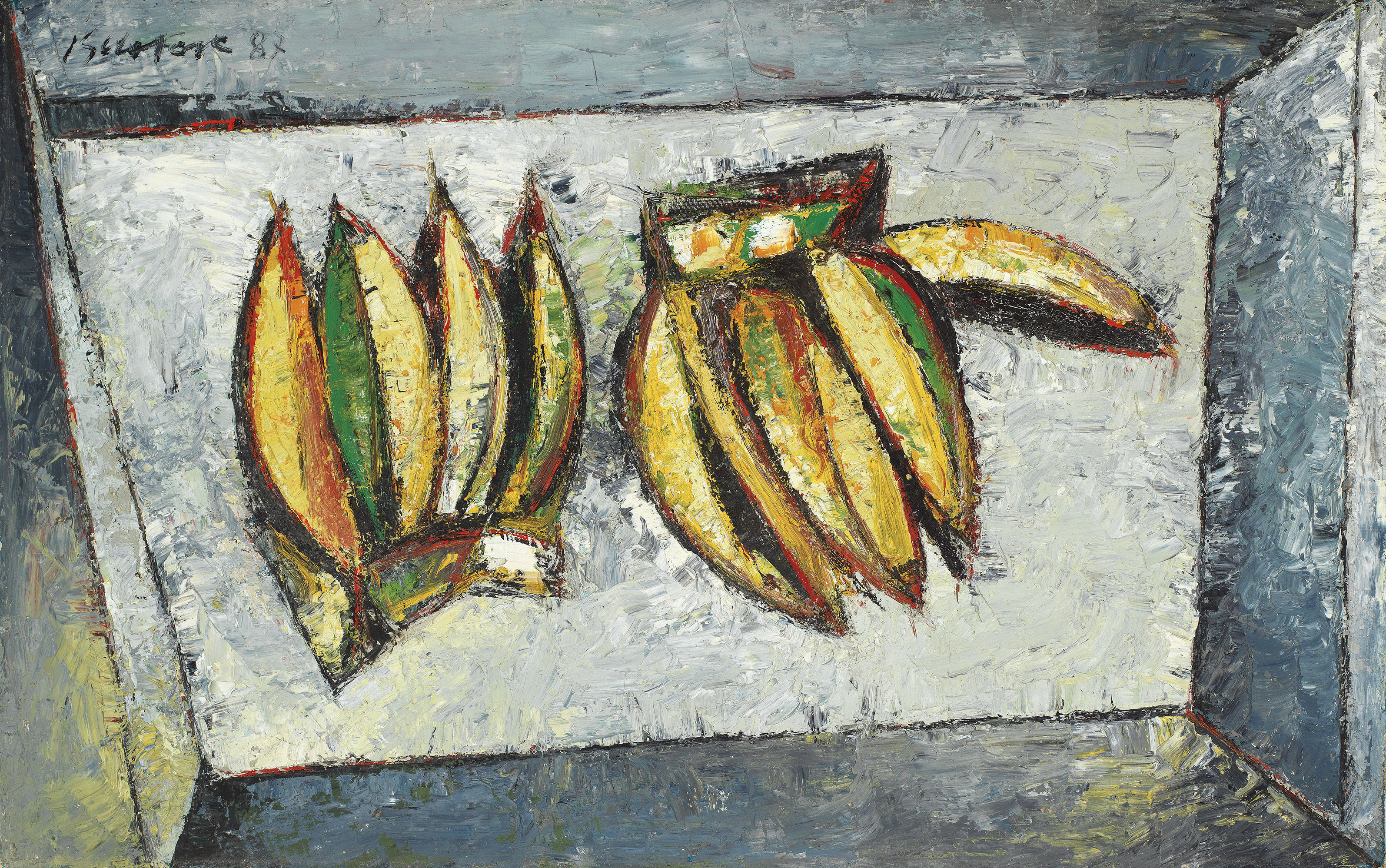 What did the critics say about ang kiukok works image