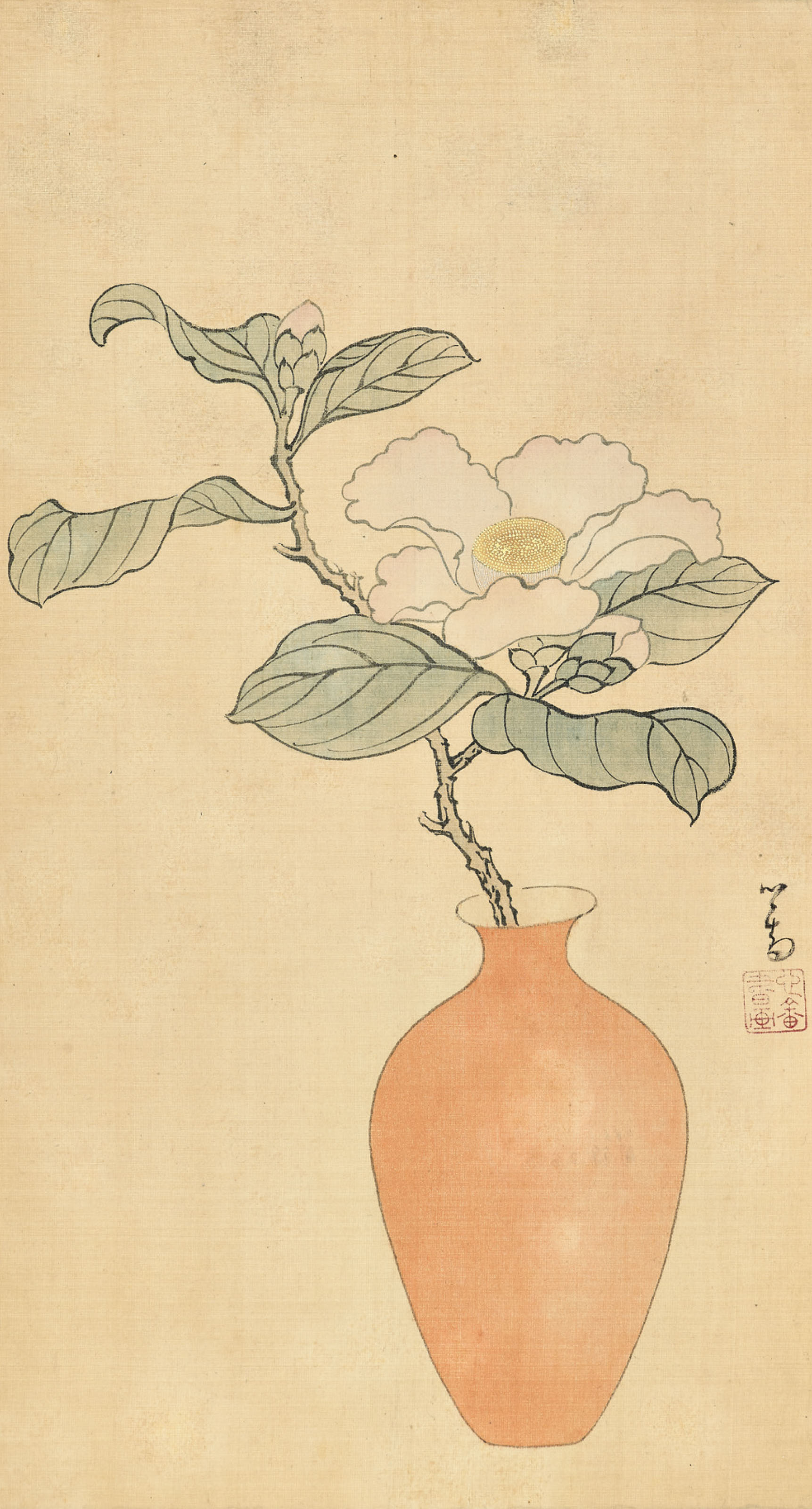 黃永玉, 荷花設色紙本鏡框一九九五年作| Christie's