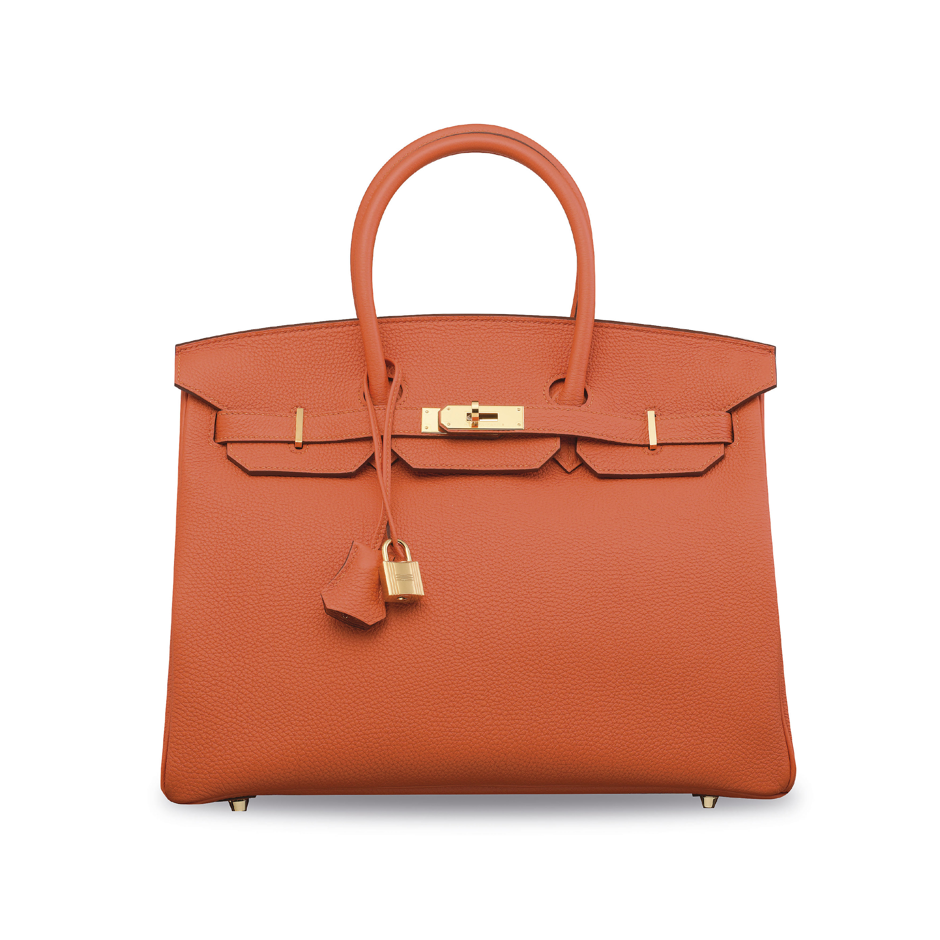 AN ORANGE TOGO 'BIRKIN' BAG, BY HERMÃS | Christie's